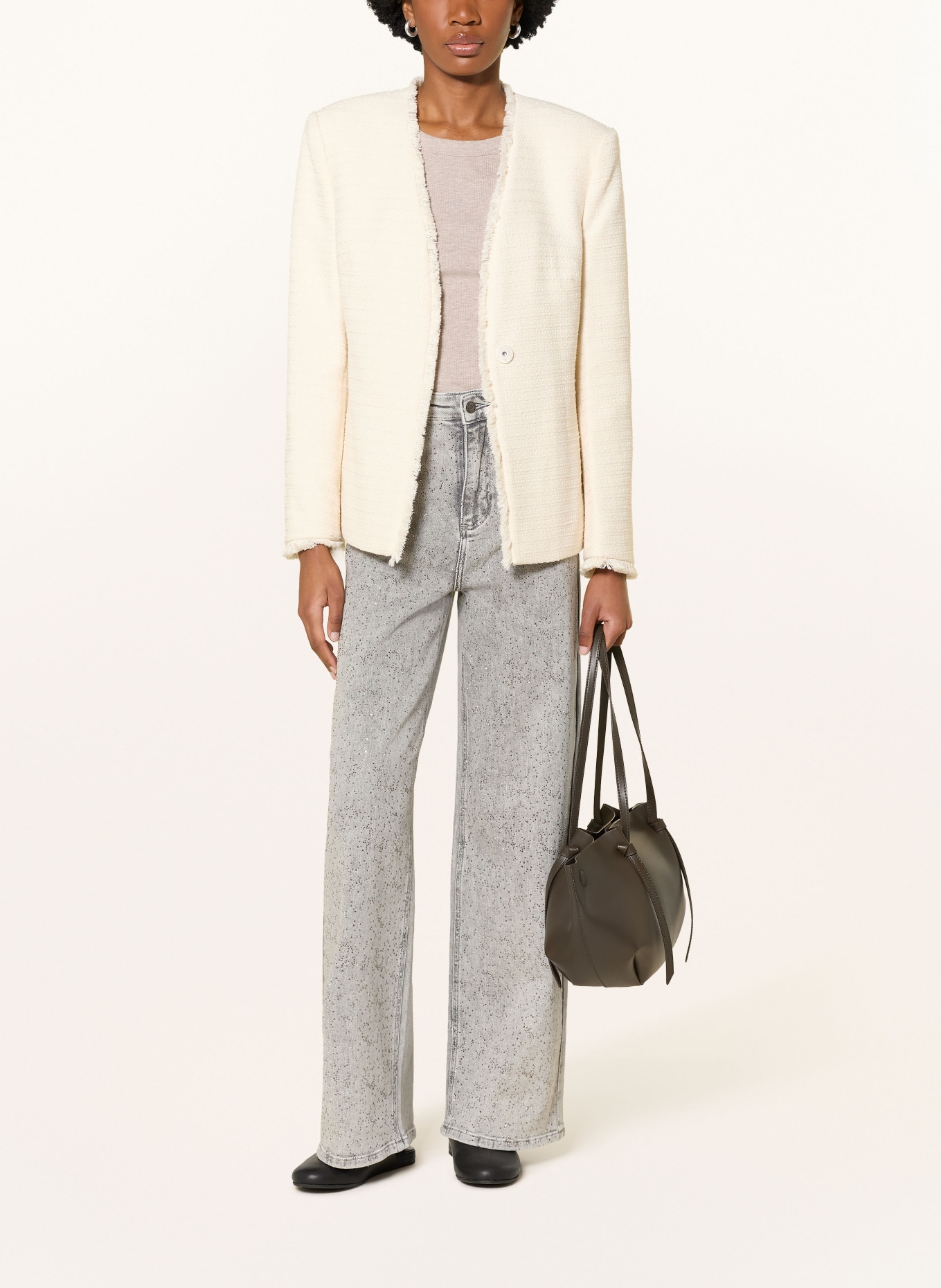 InWear Bouclé-Blazer CHEYANNEIW: CREME