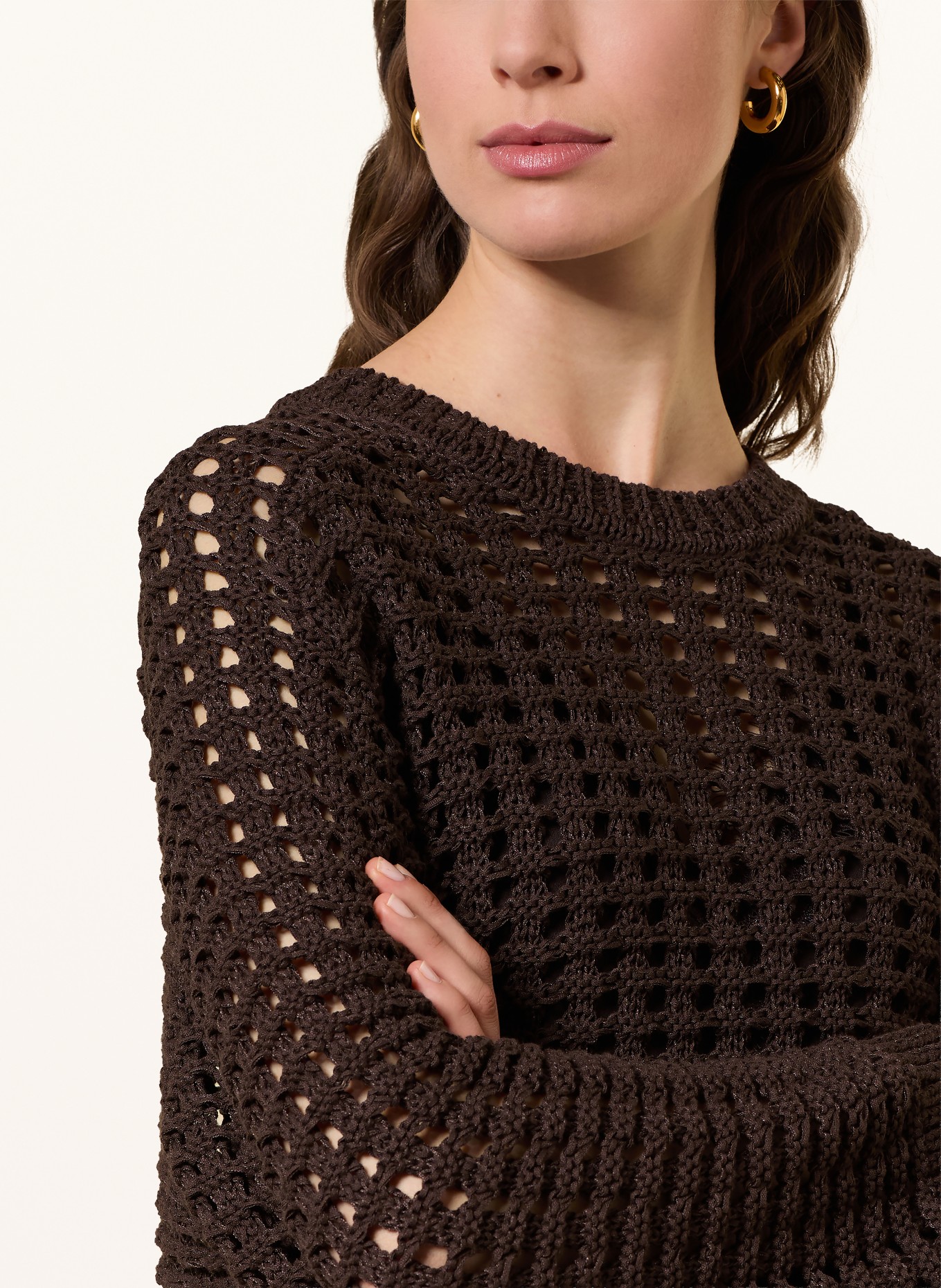 InWear Trui MUNOIW: MARRON FONCÉ