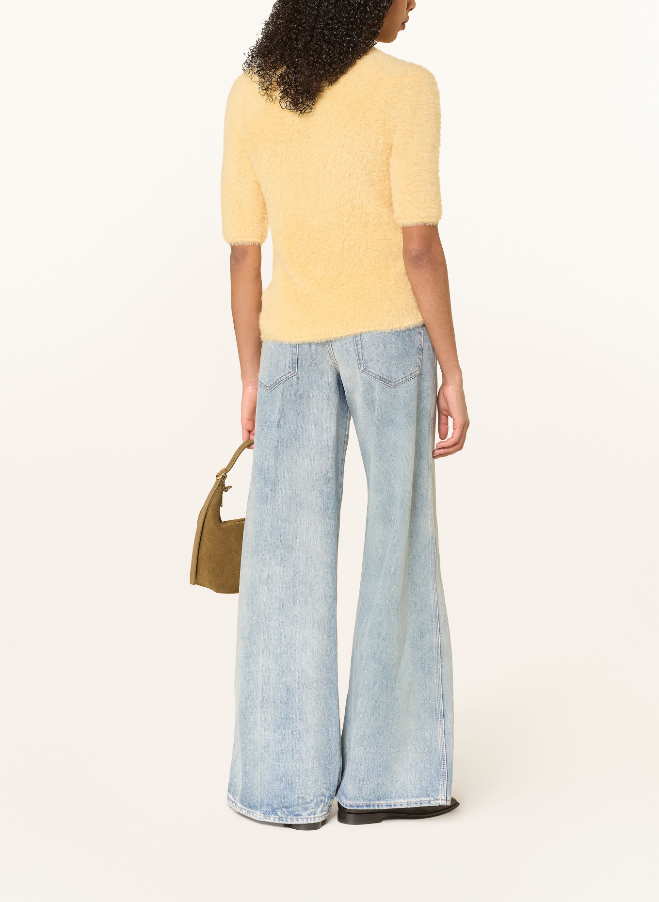 InWear T-shirt en maille MALAIW: JAUNE FONCÉ