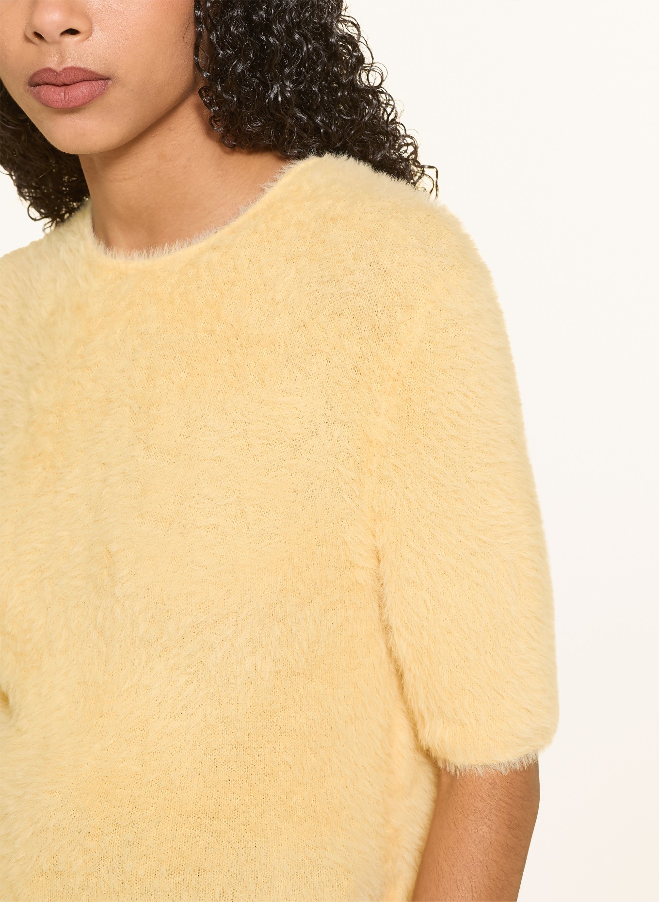 InWear T-shirt en maille MALAIW: JAUNE FONCÉ