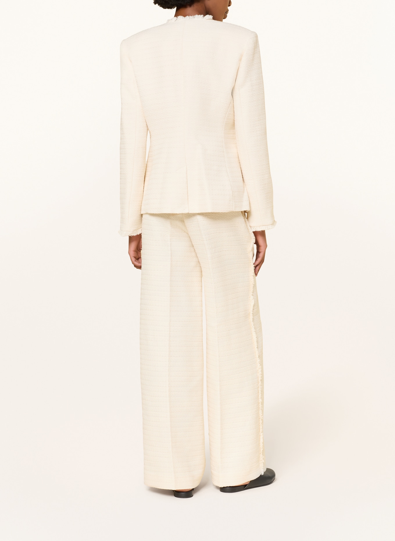 InWear Marlenehose CHEYANNEIW aus Tweed: ECRU