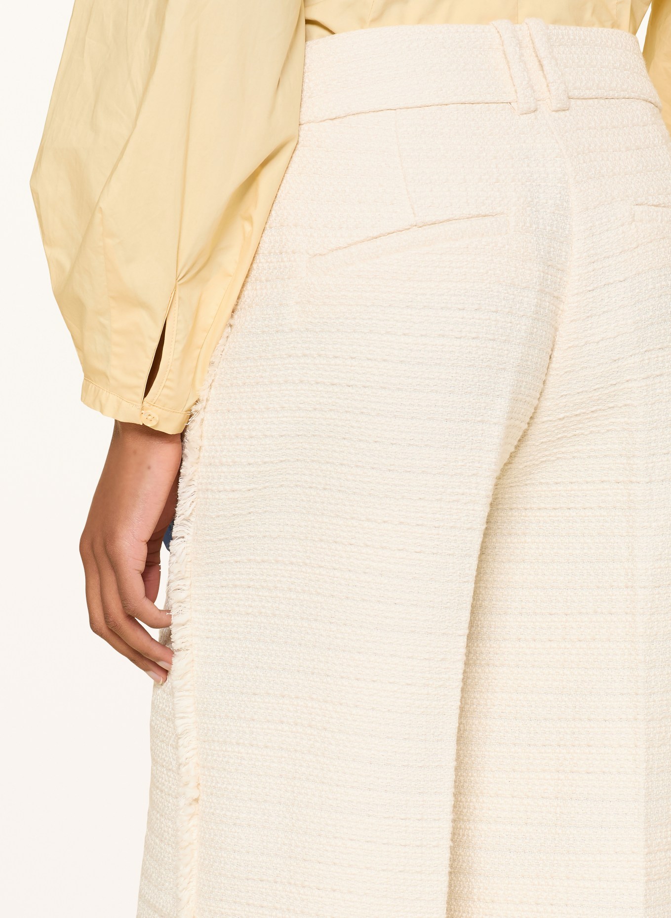 InWear Marlenehose CHEYANNEIW aus Tweed: ECRU