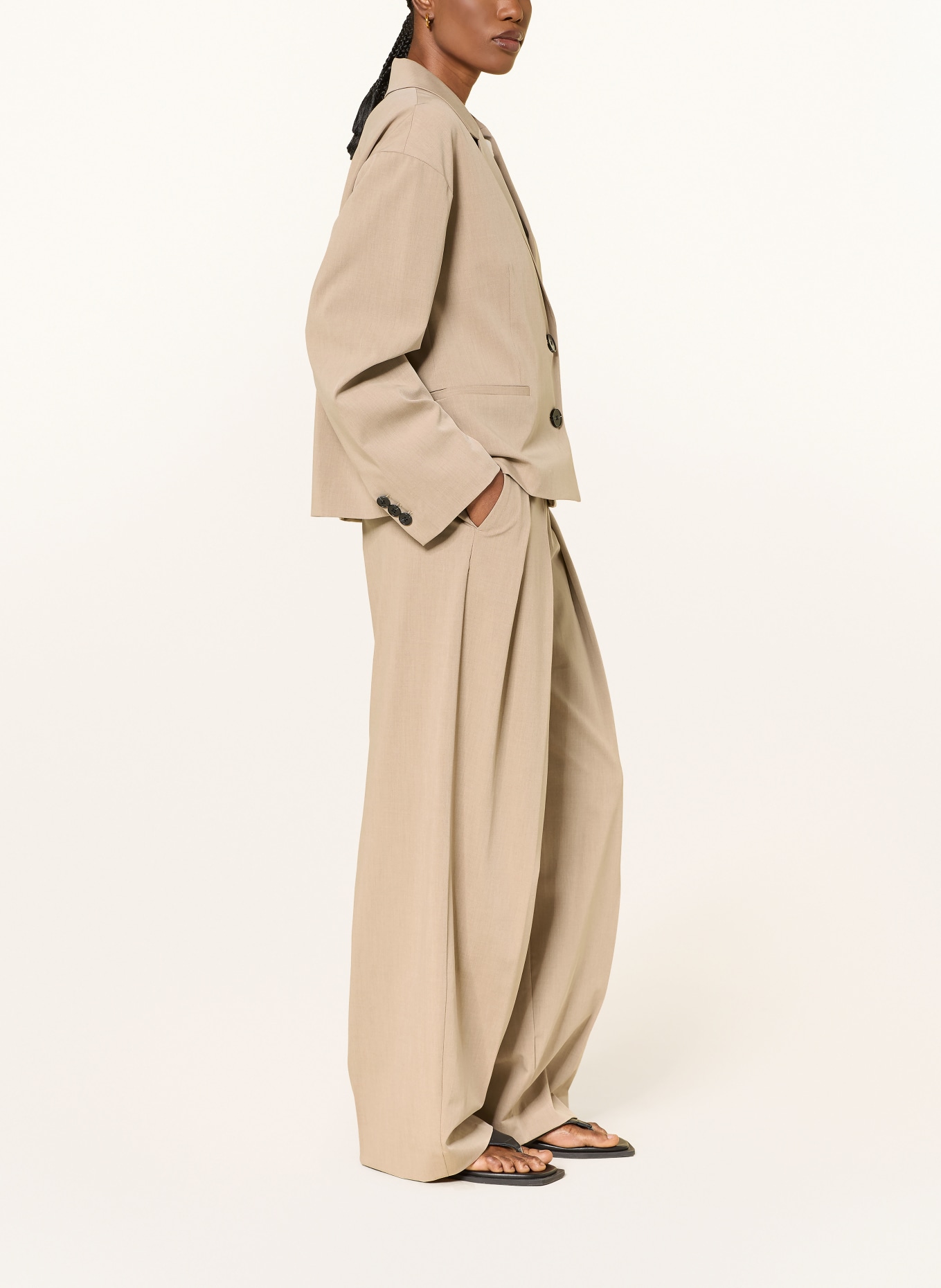 InWear Marlenehose CIERRAIW: HELLBRAUN