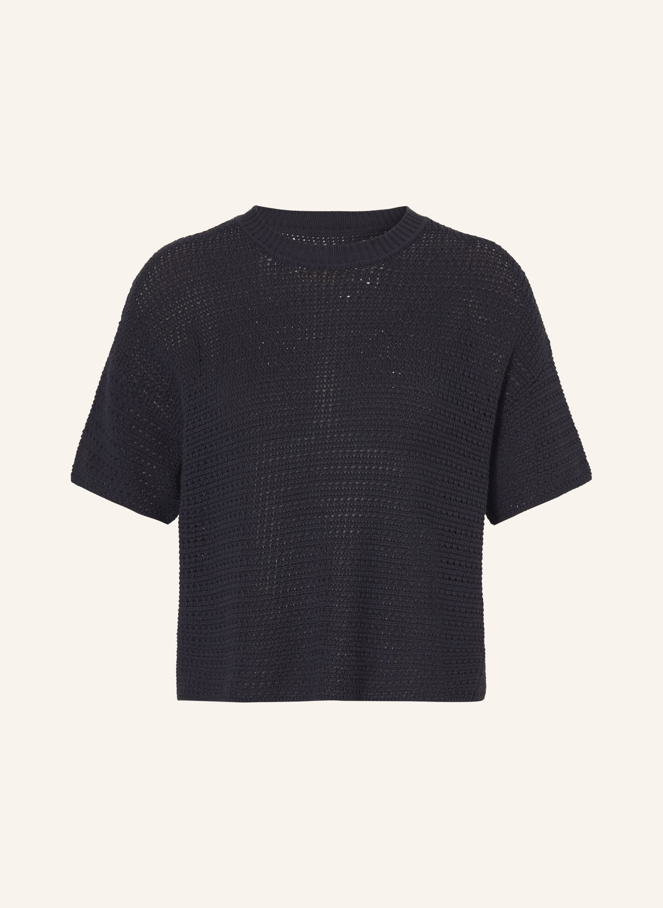 Juvia Strickshirt VINETA: DUNKELBLAU