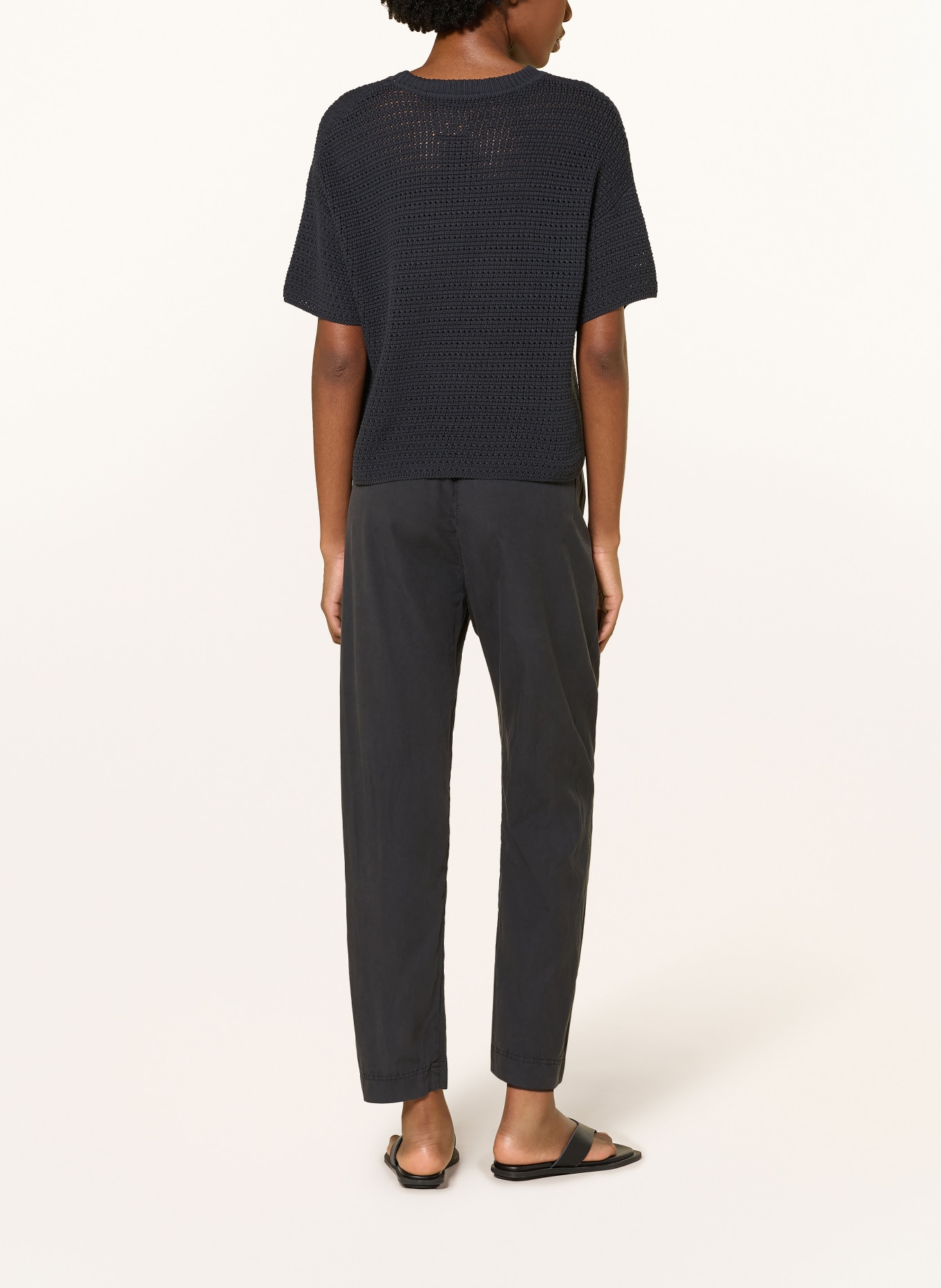 Juvia Strickshirt VINETA: DUNKELBLAU