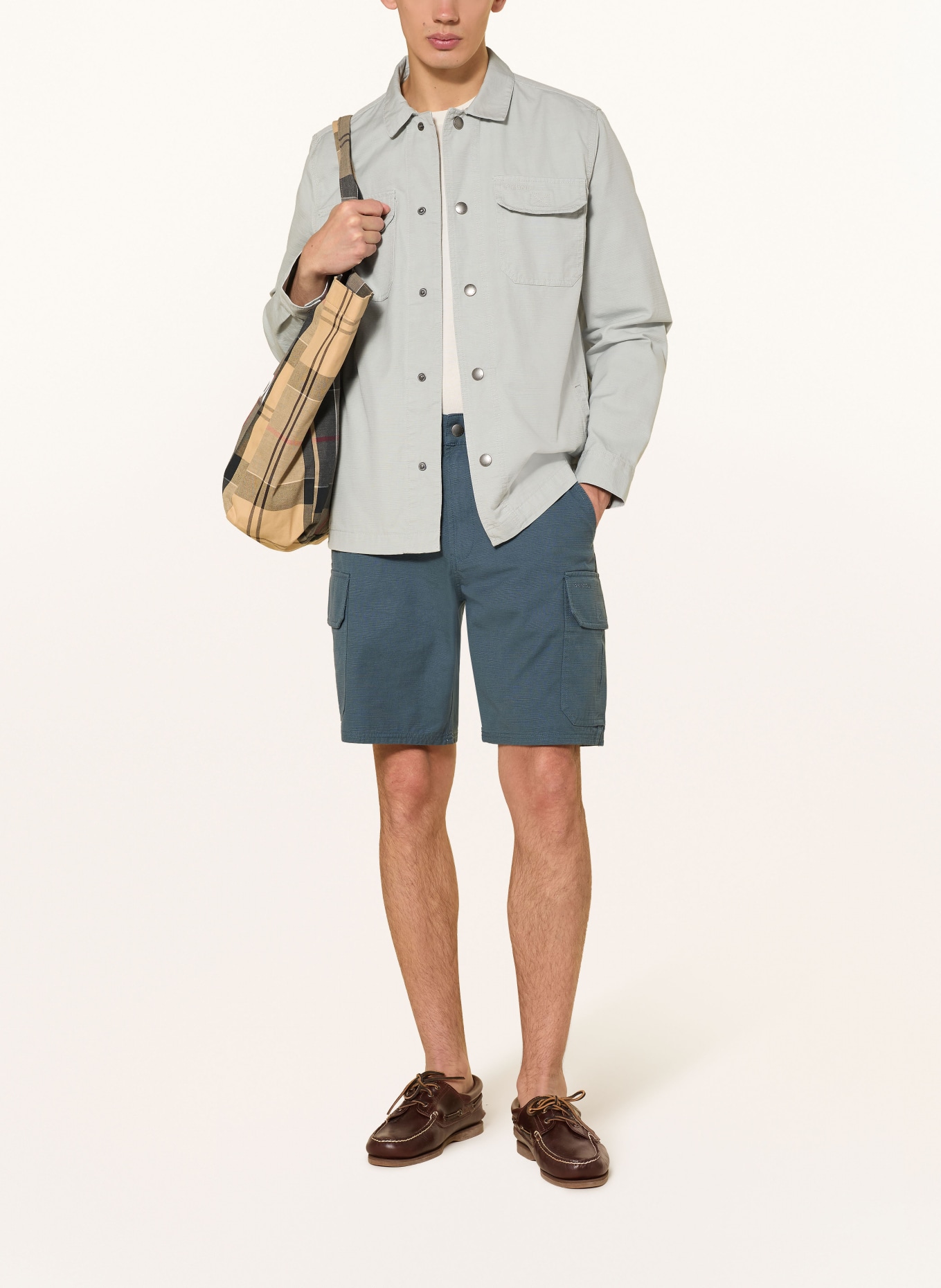 Barbour Cargoshorts DRAFTMEN Relaxed Fit: PETROL