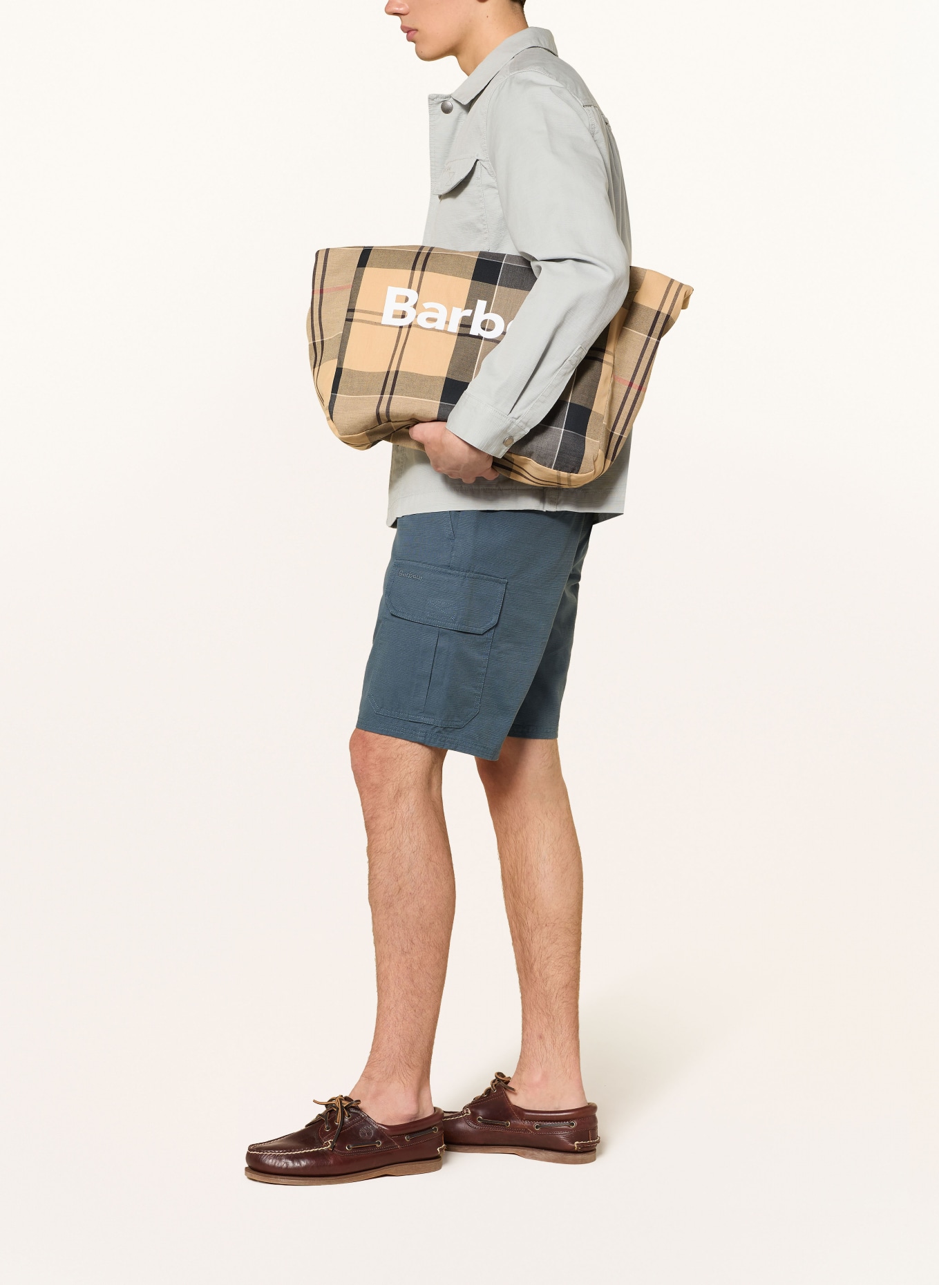 Barbour Cargoshorts DRAFTMEN Relaxed Fit: PETROL