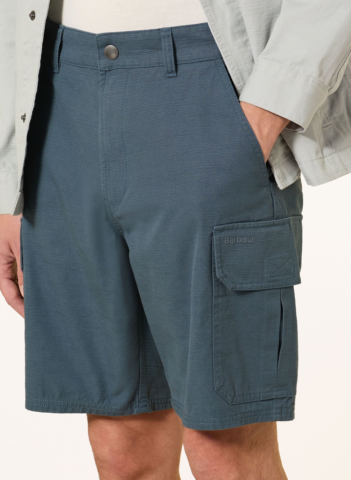 Barbour Cargoshorts DRAFTMEN Relaxed Fit: PETROL