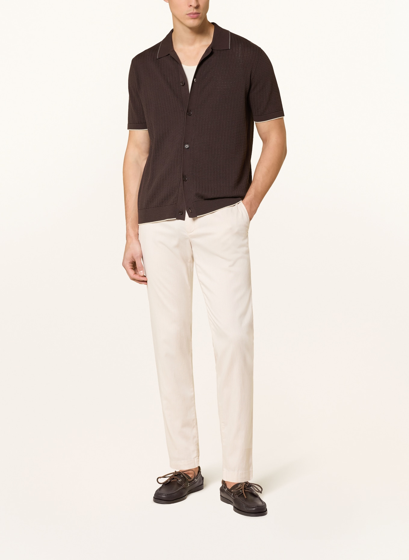 ALBERTO Chino JUMP Slim Fit: BEIGE / CREAM