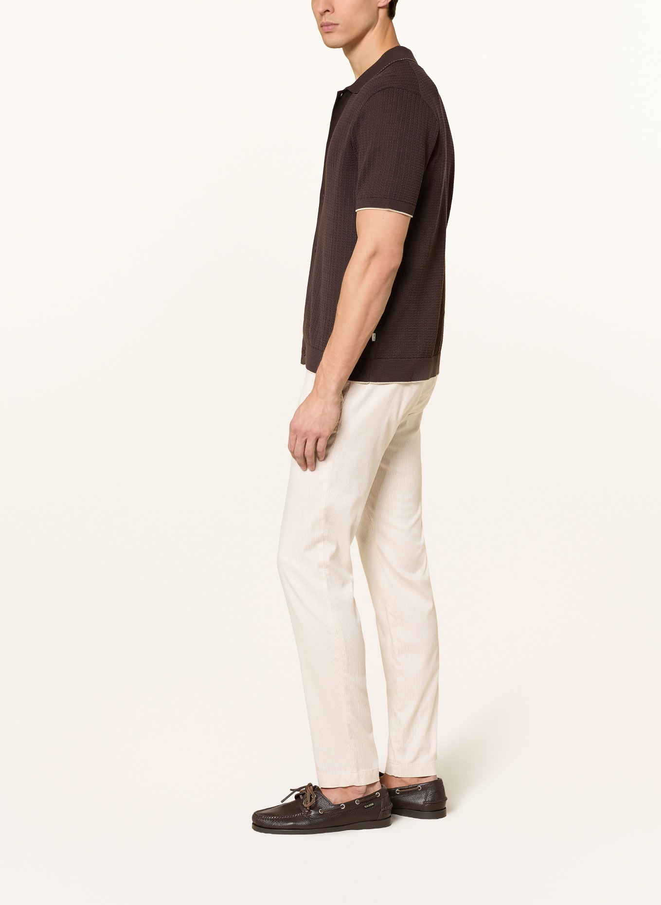 ALBERTO Chino JUMP Slim Fit: BEIGE / CREAM