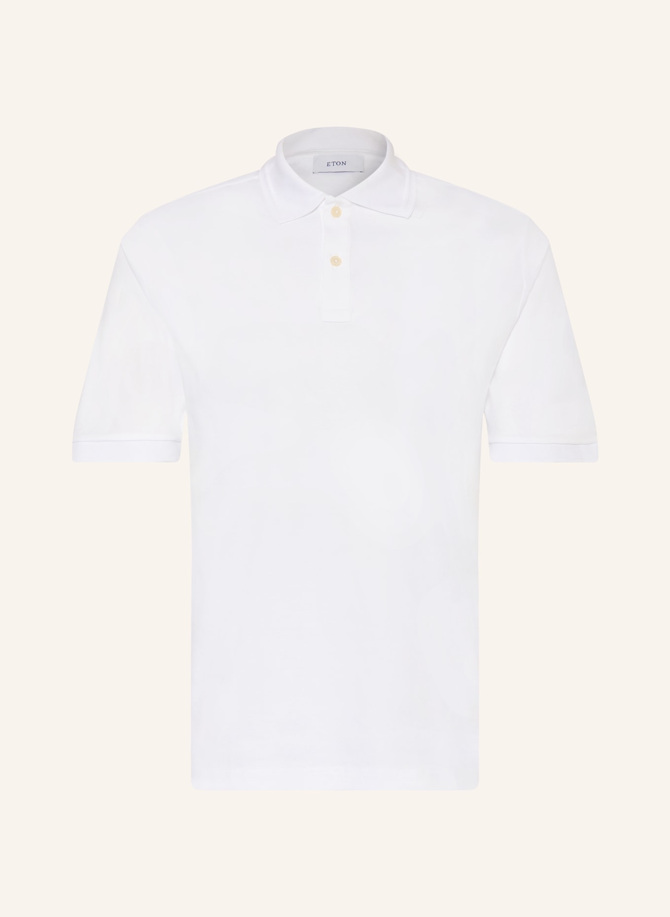 ETON Polo en jersey: BLANC
