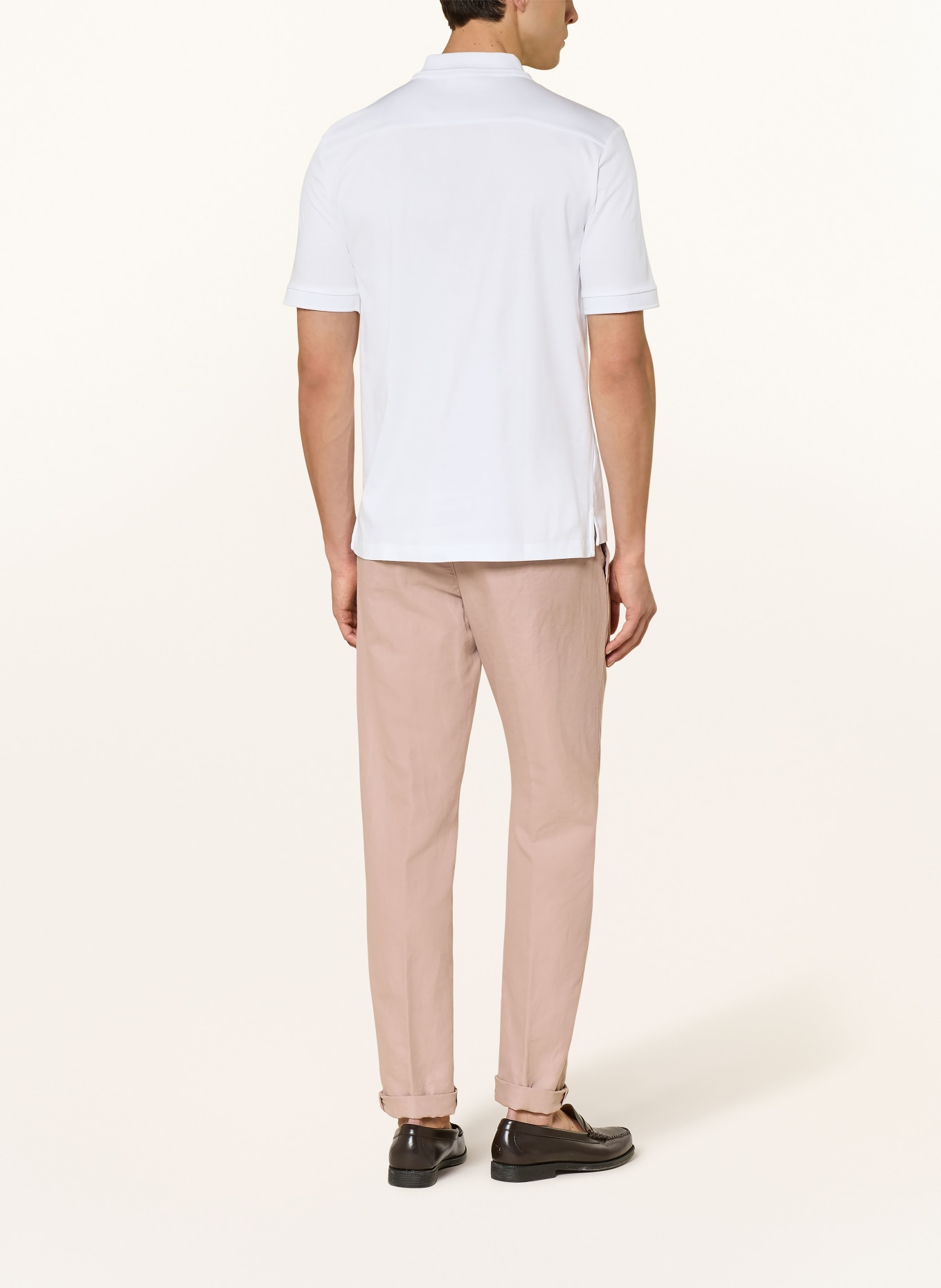 ETON Polo en jersey: BLANC