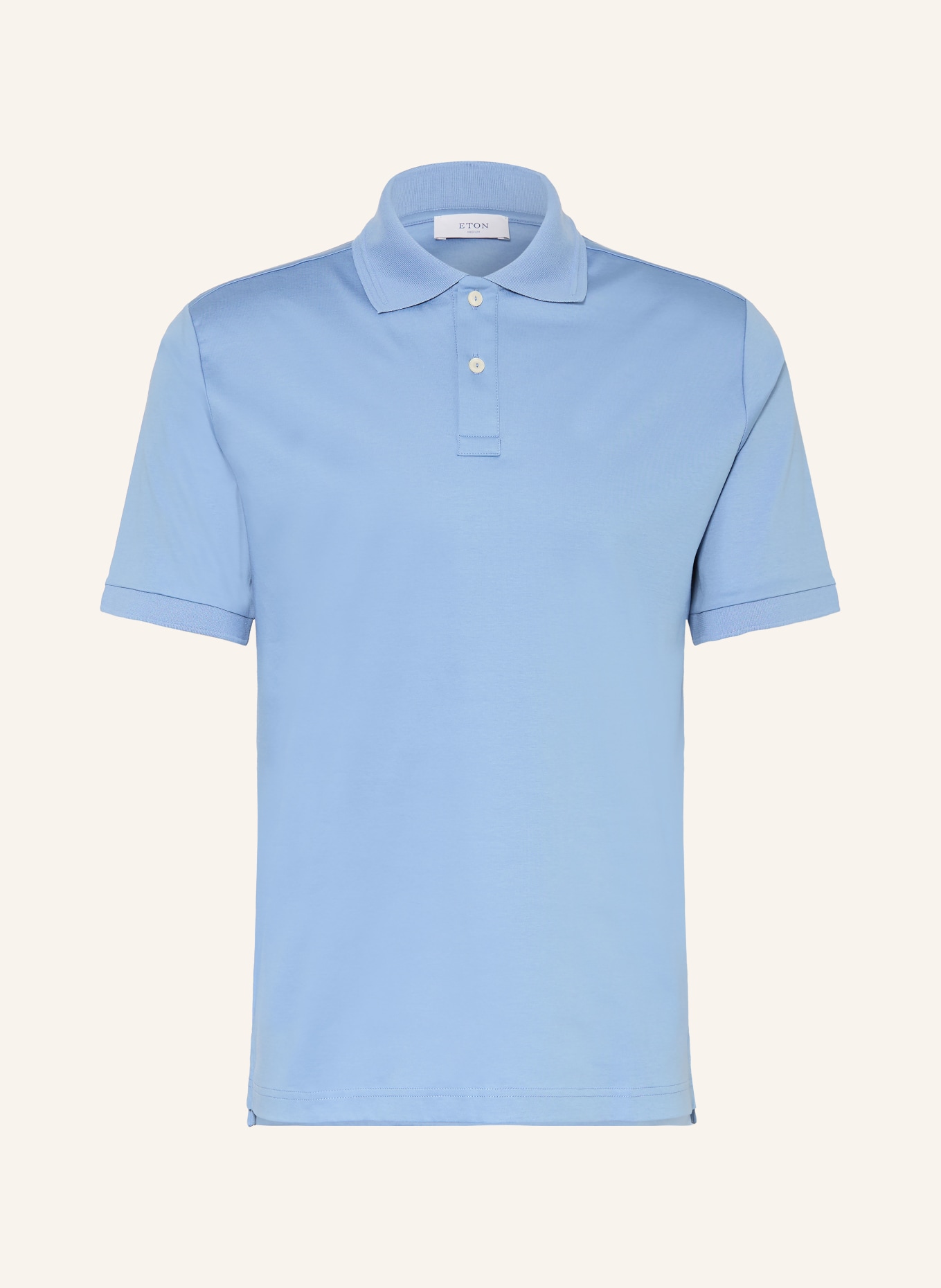 ETON Polo en jersey: BLEU