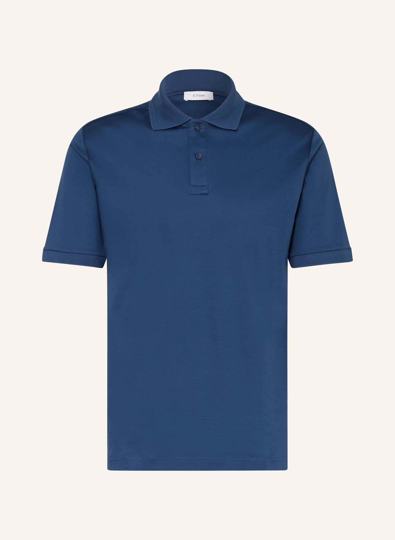 ETON Polo en jersey: BLEU