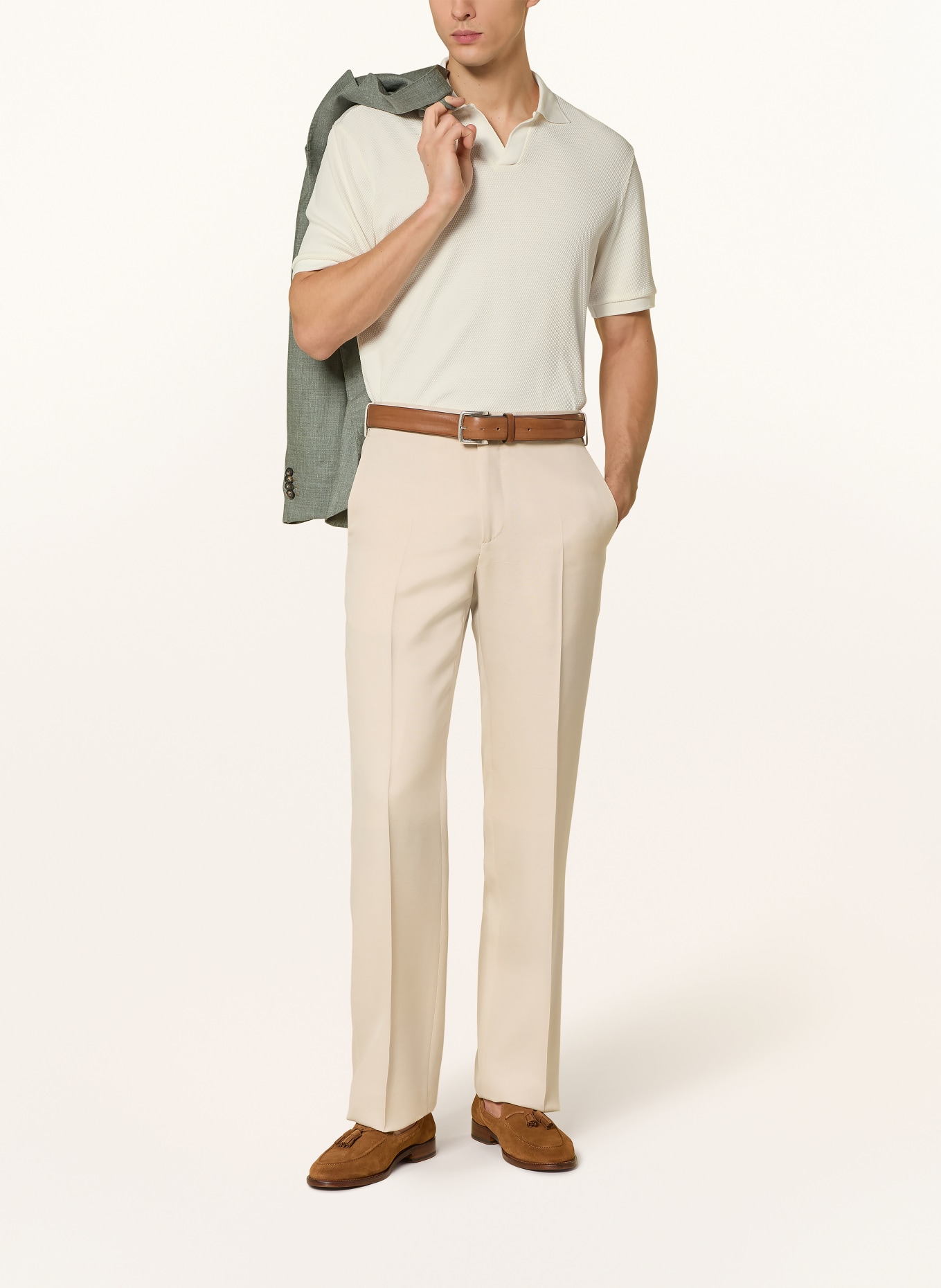 ETON Polo piqué: BLANC