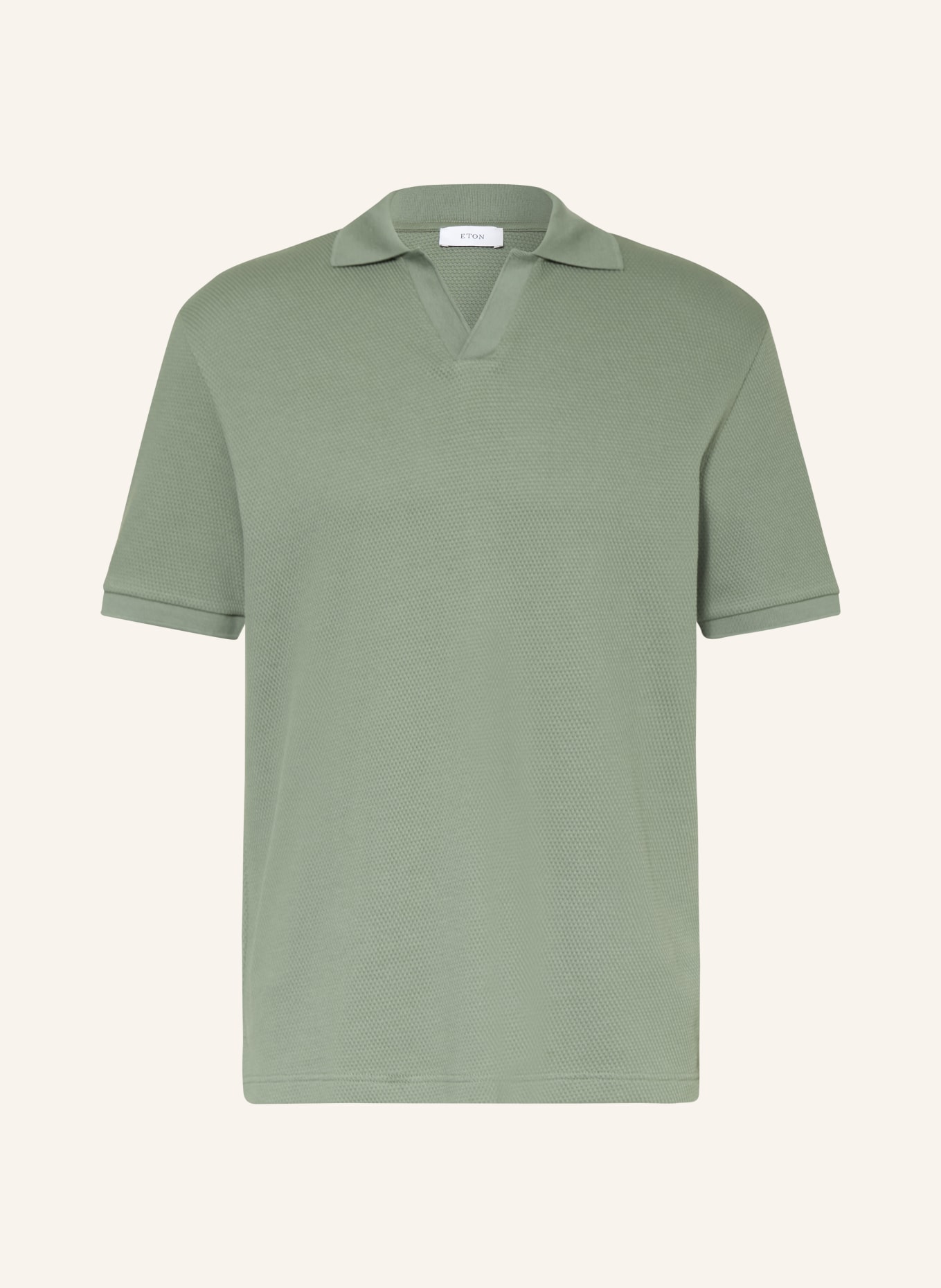 ETON Piqué-Poloshirt: GRÜN