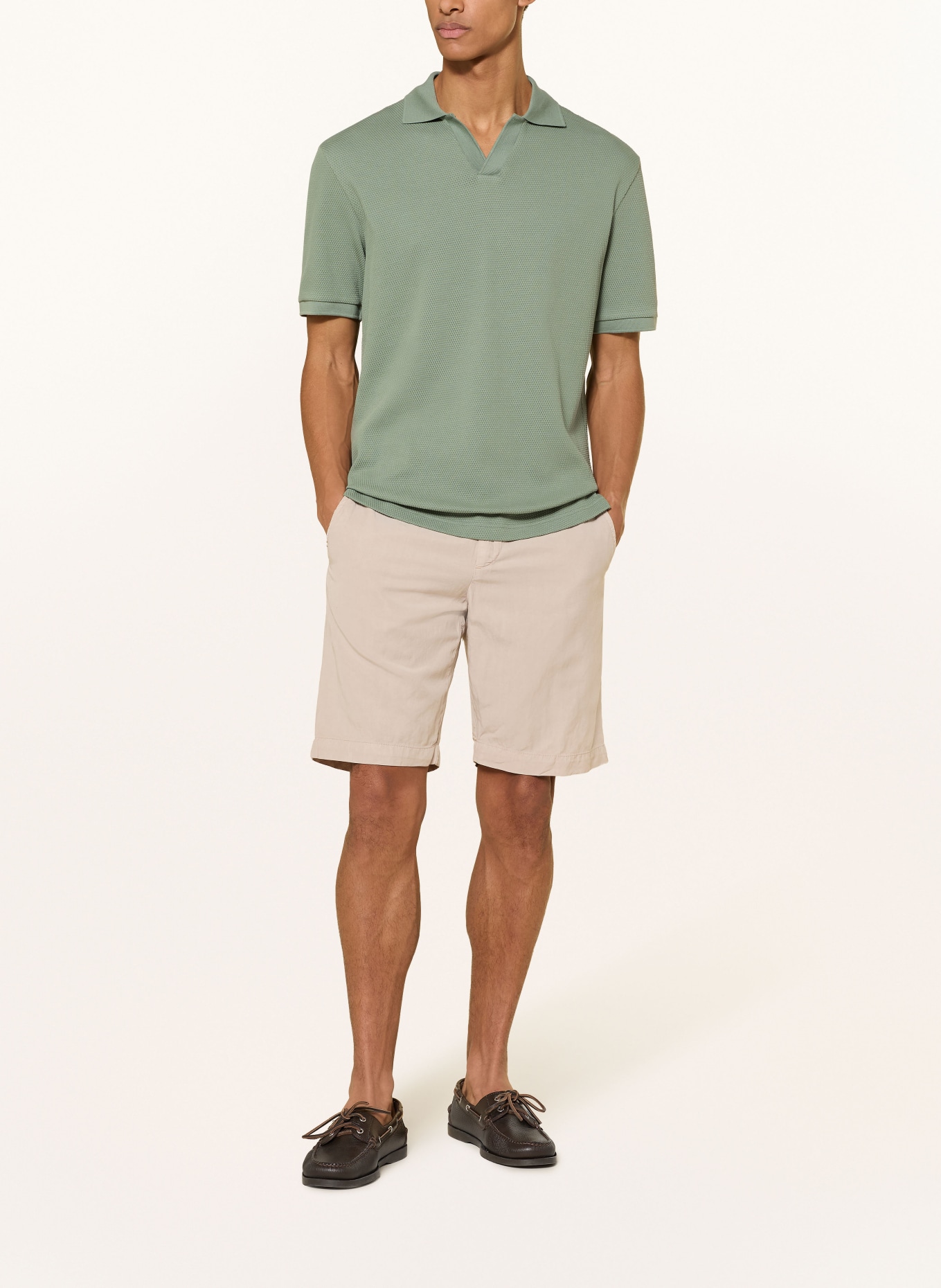 ETON Piqué-Poloshirt: GRÜN