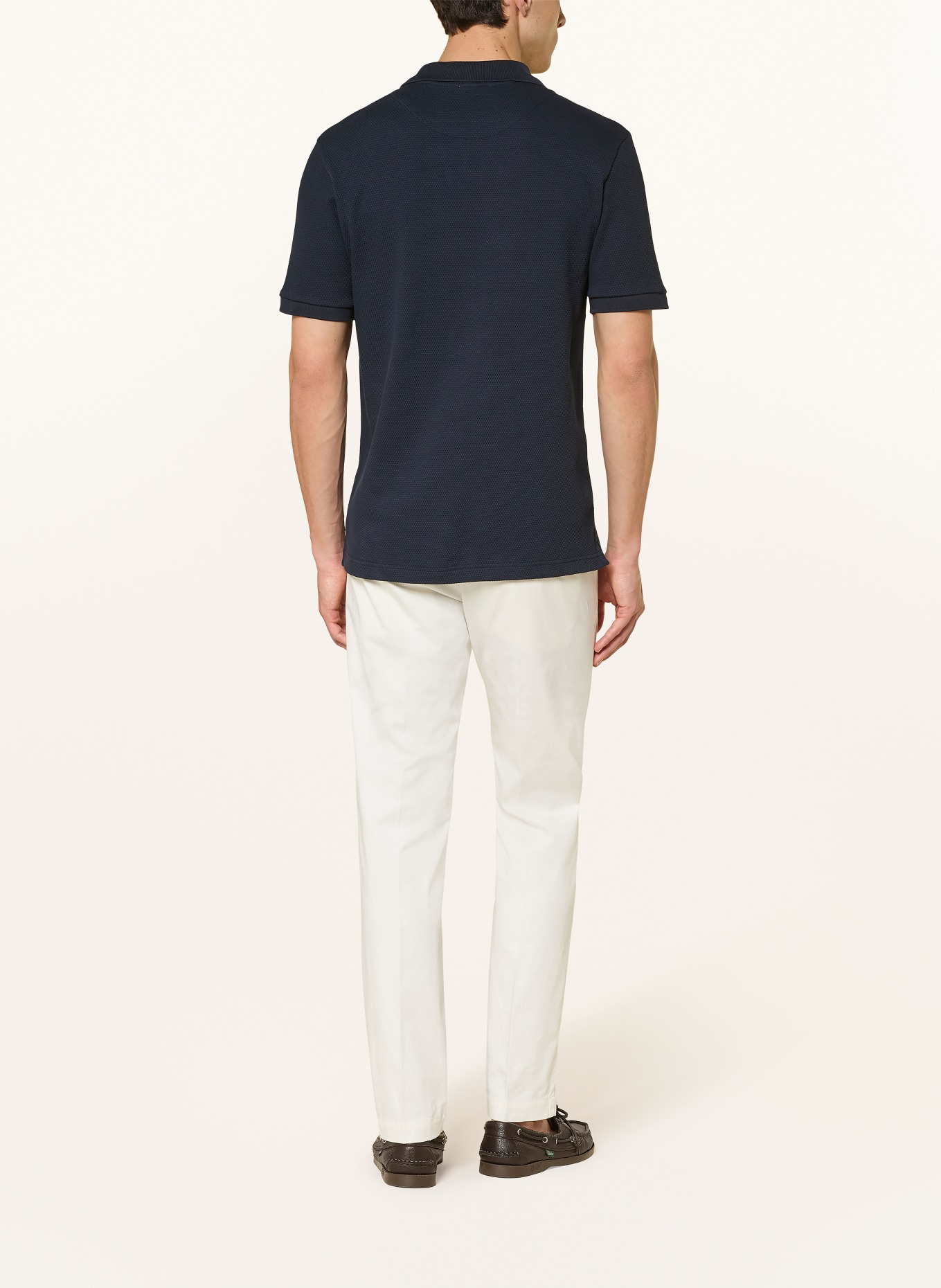 ETON Polo piqué: BLEU FONCÉ