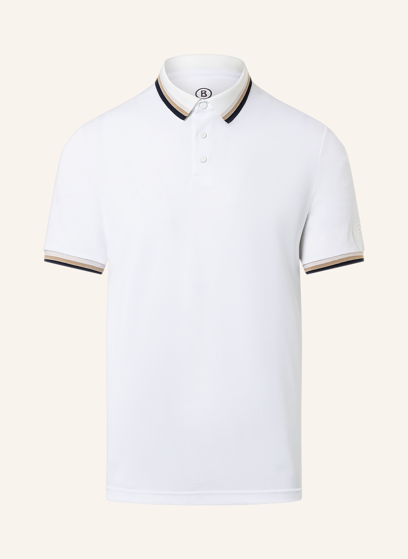 BOGNER Polo fonctionnel ARIK: BLANC