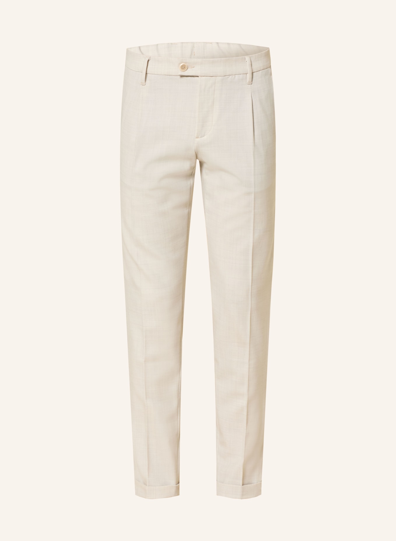 ALBERTO Chino BARISTA Tapered Fit: CREME