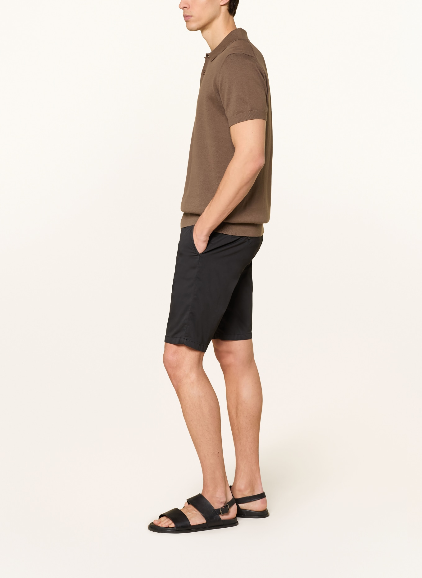 ALBERTO Shorts JUMP-K: SCHWARZ