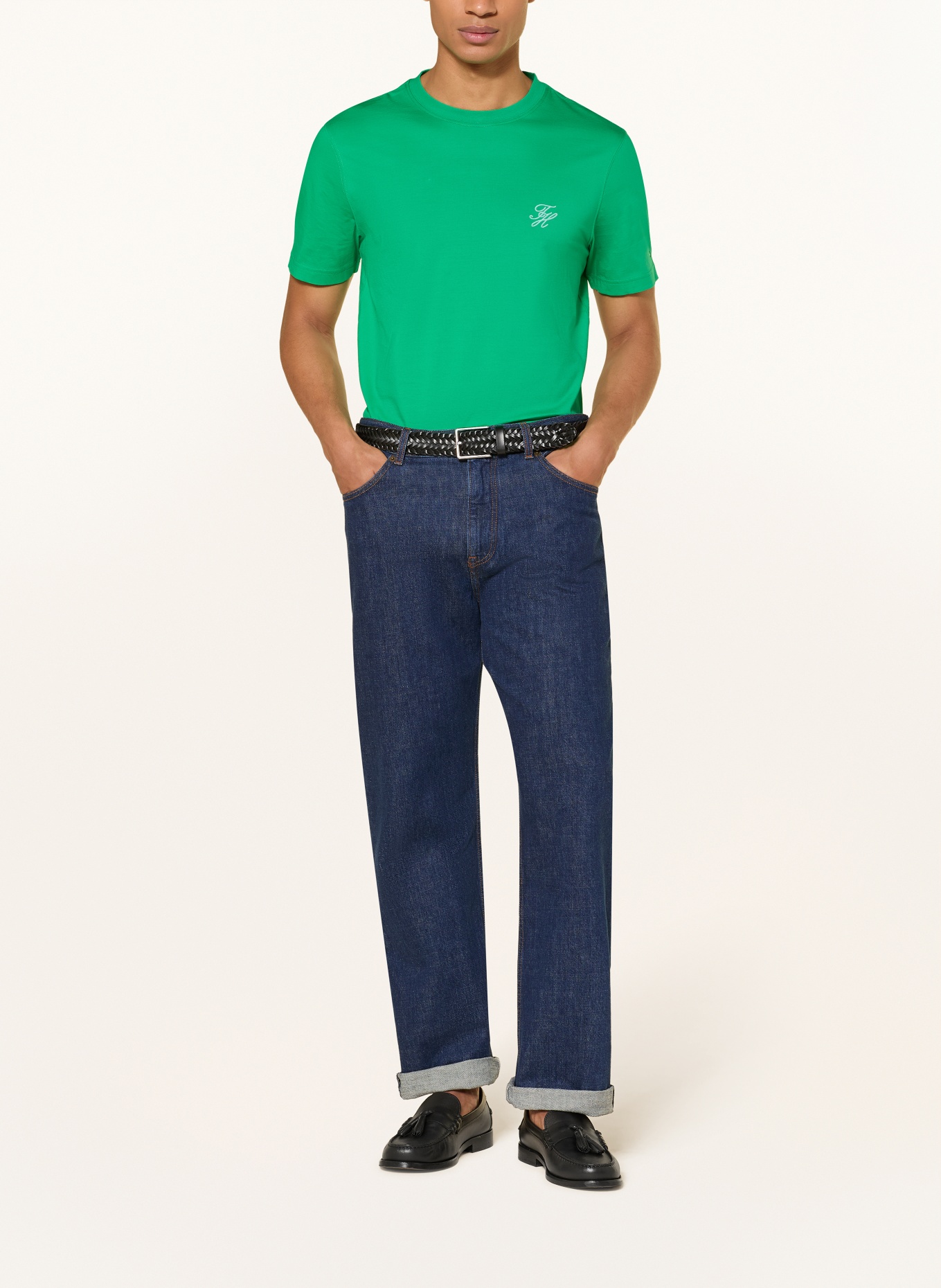 TOMMY HILFIGER Koszulka: ZIELONY