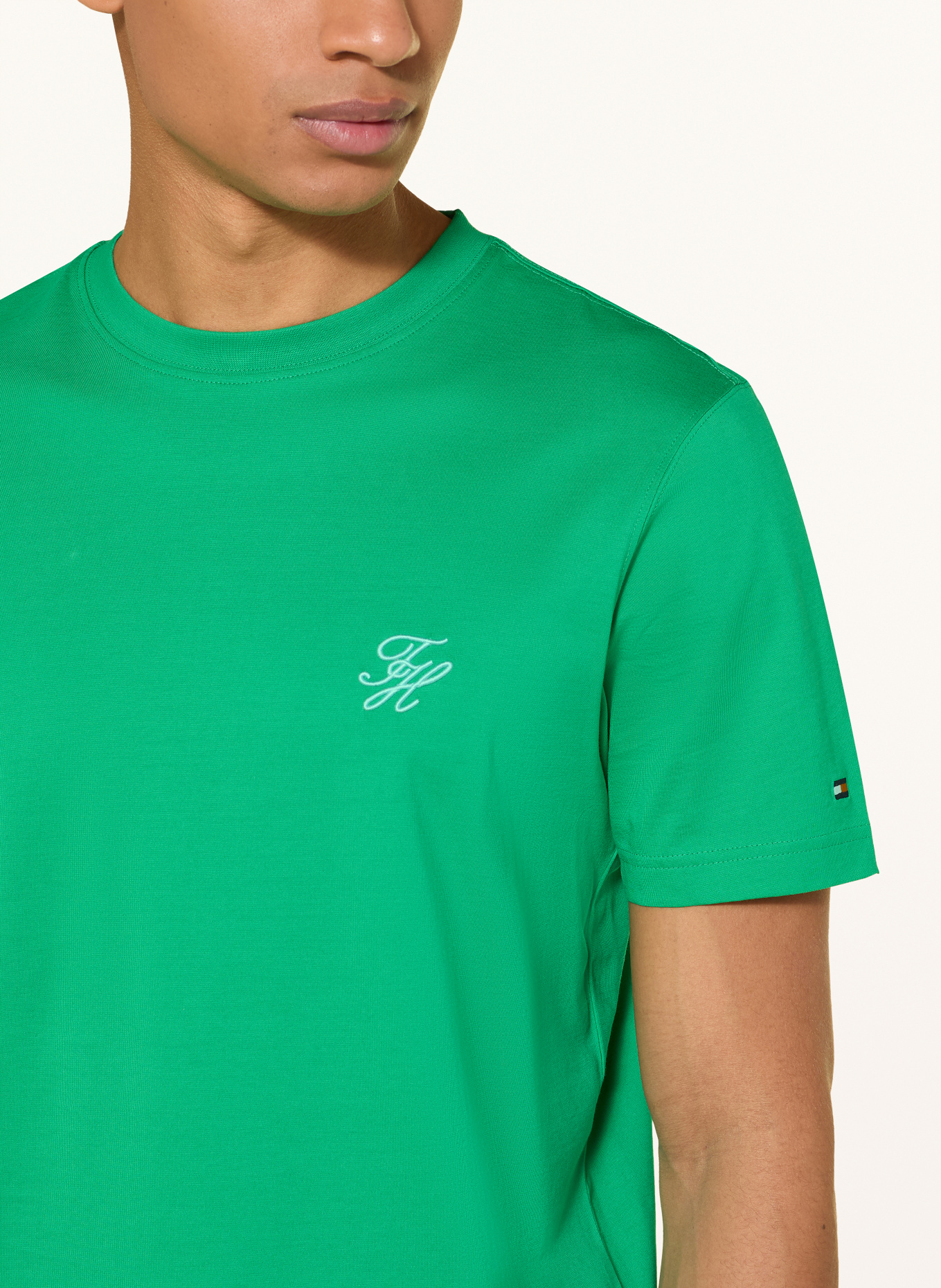 TOMMY HILFIGER Koszulka: ZIELONY