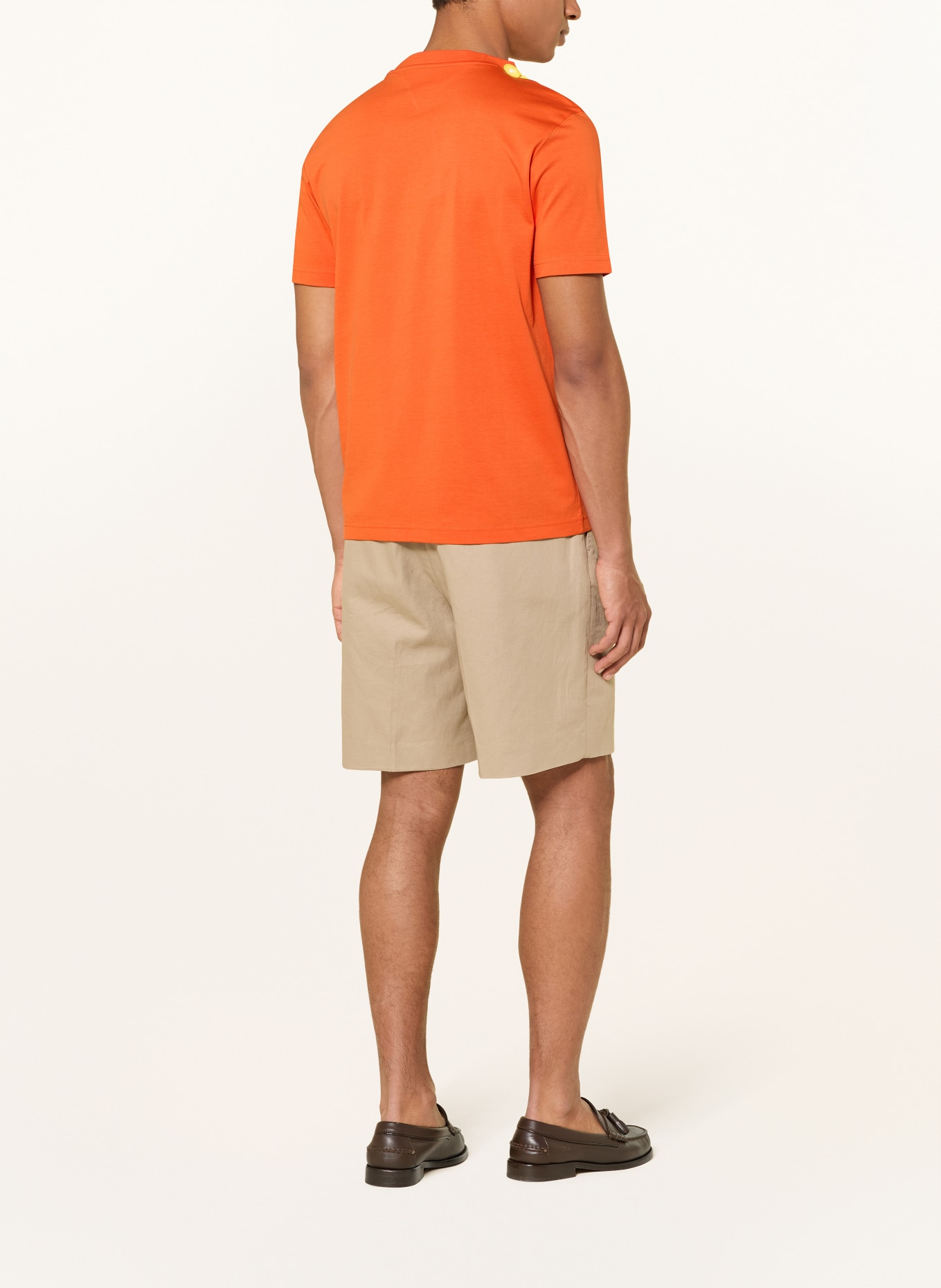TOMMY HILFIGER T-Shirt: ORANGE