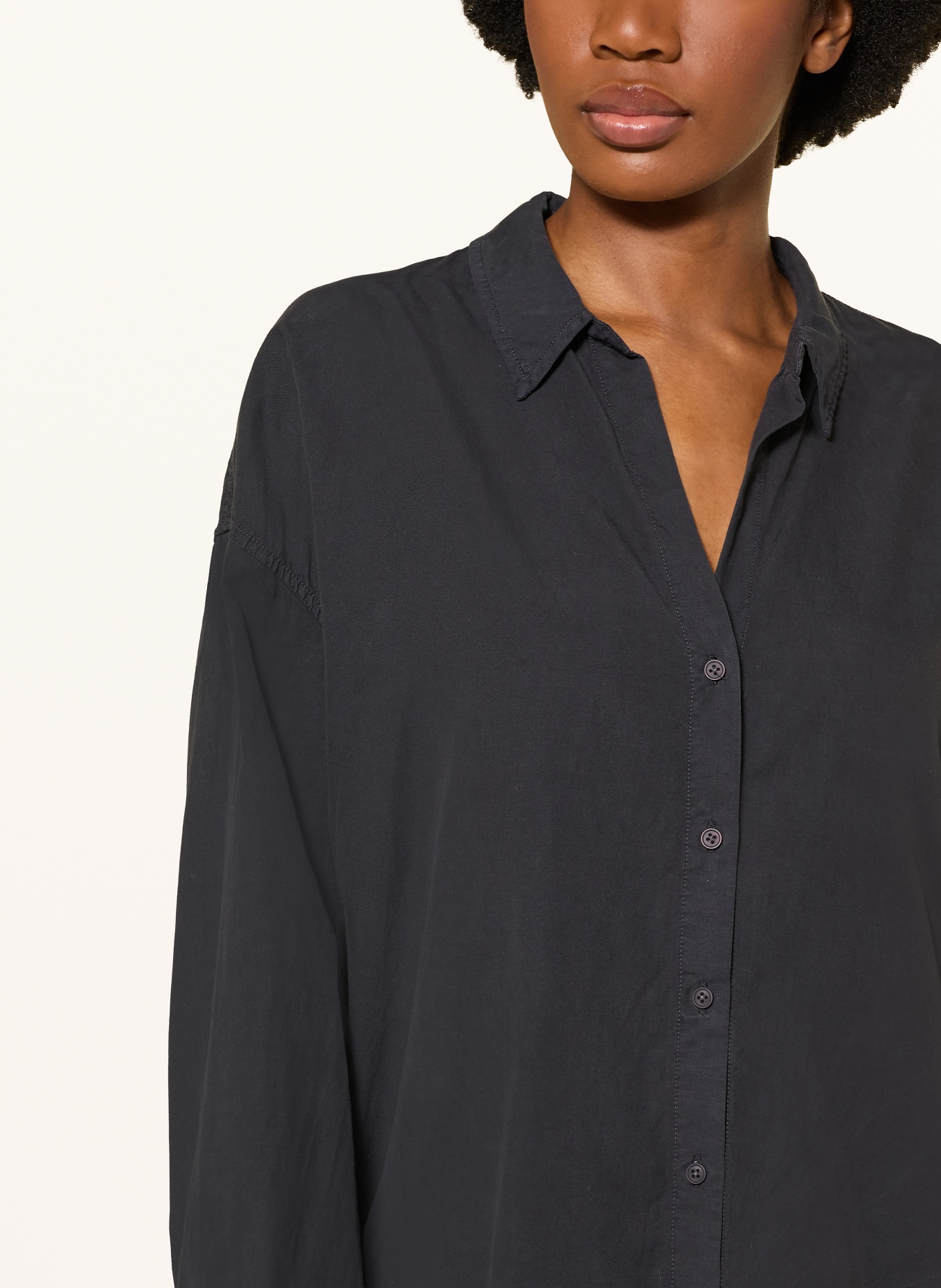 Juvia Blouse TAINA: BLEU FONCÉ