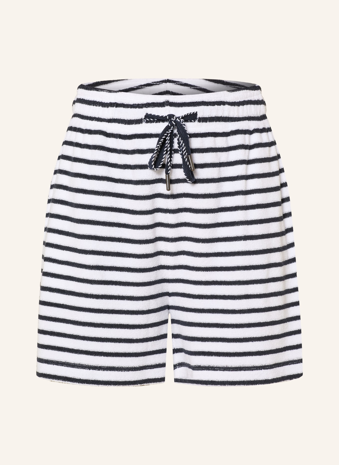 Juvia Frotteeshorts PHILLYS: DUNKELBLAU / WEISS