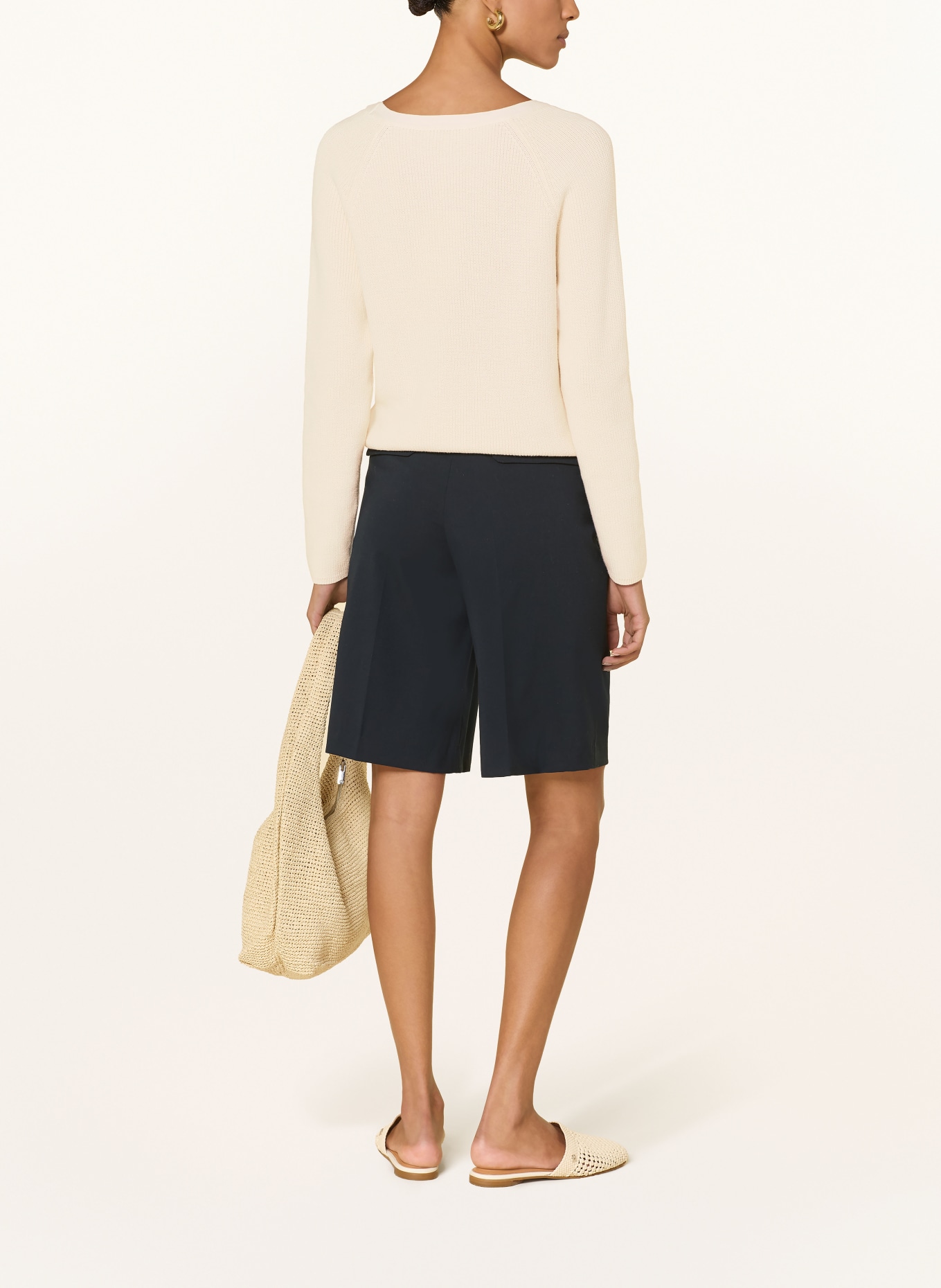 TOMMY HILFIGER Strickpullover: BEIGE