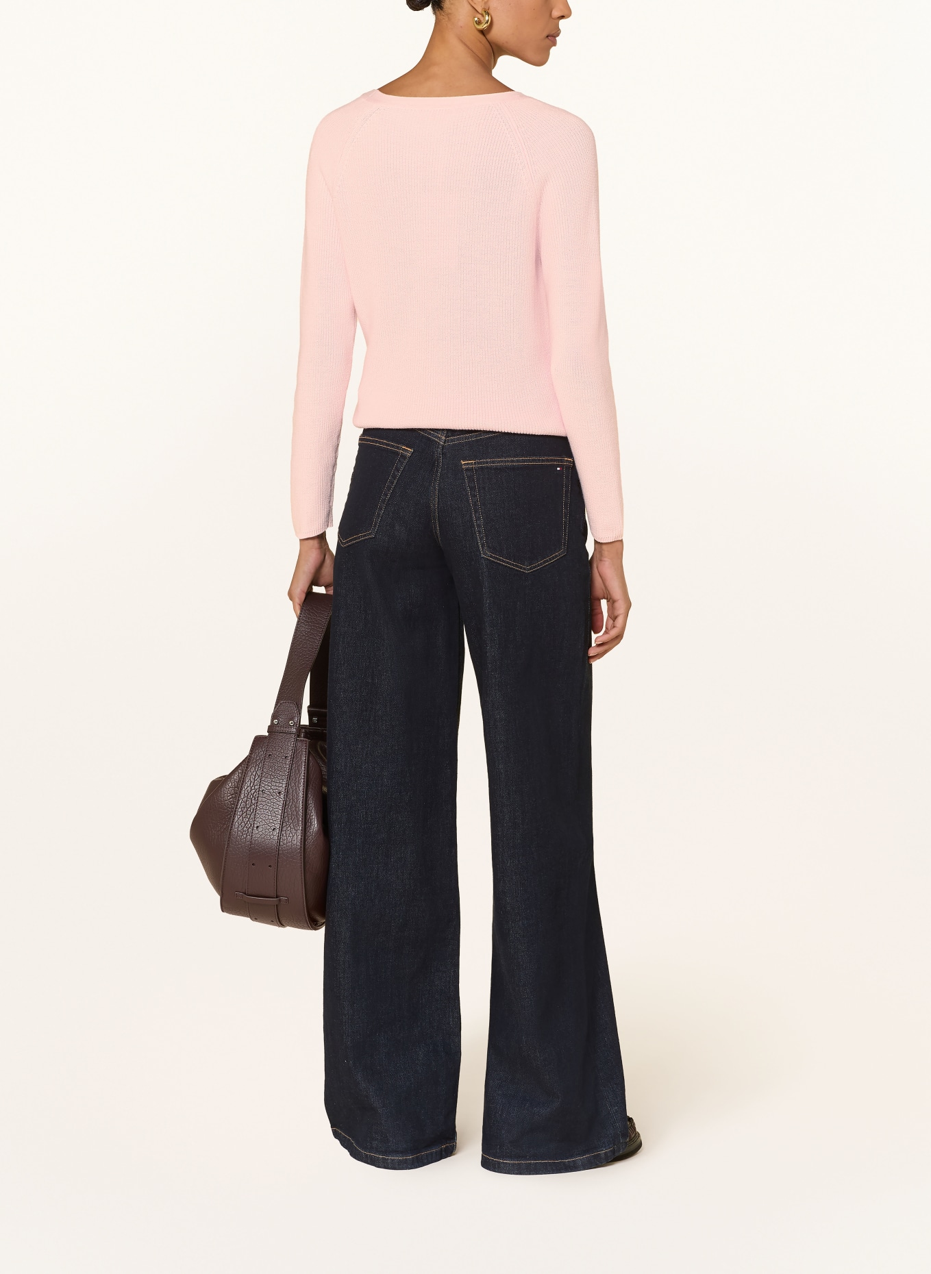 TOMMY HILFIGER Knitted sweater: LIGHT PINK