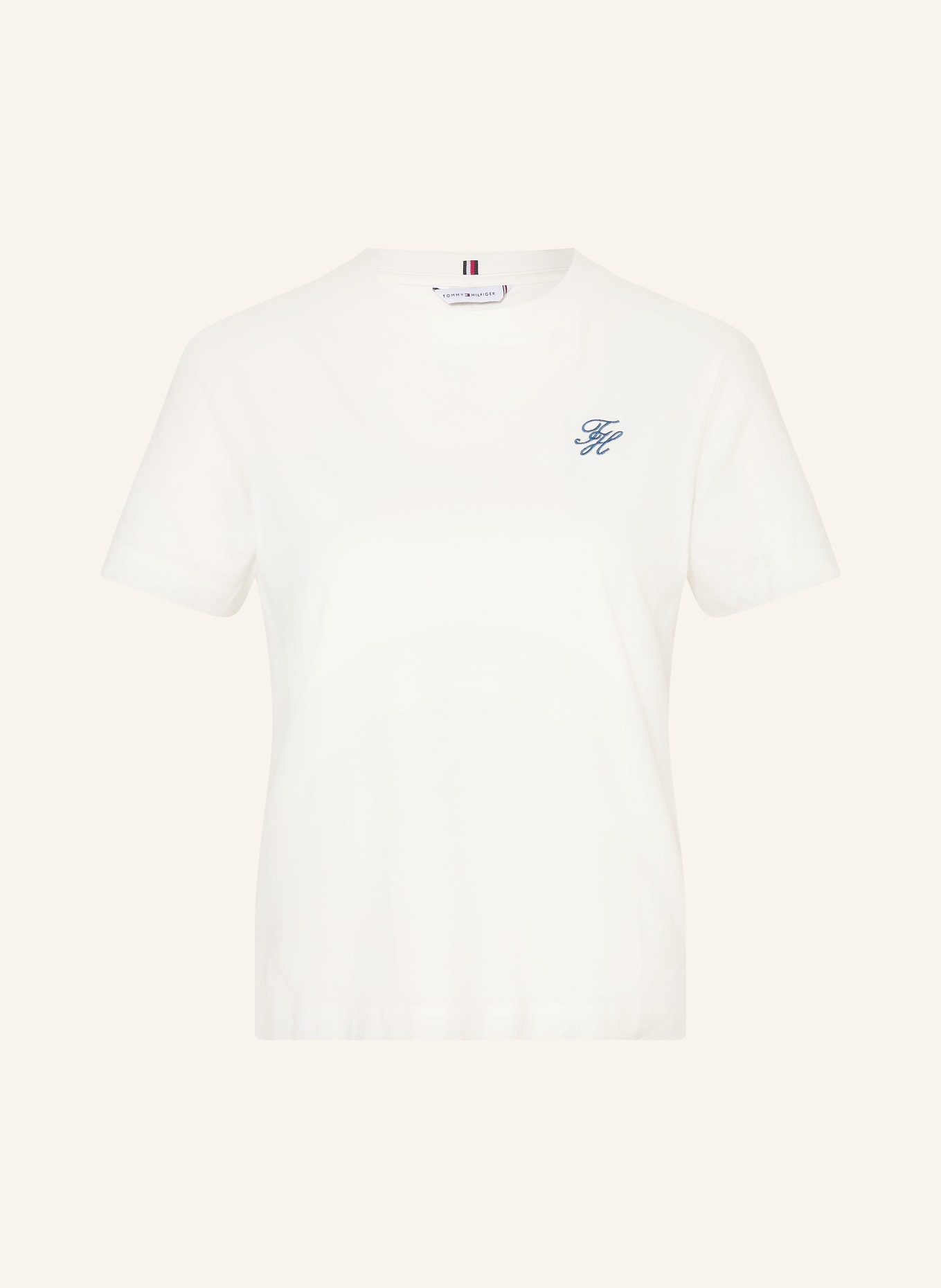 TOMMY HILFIGER T-shirt: WHITE