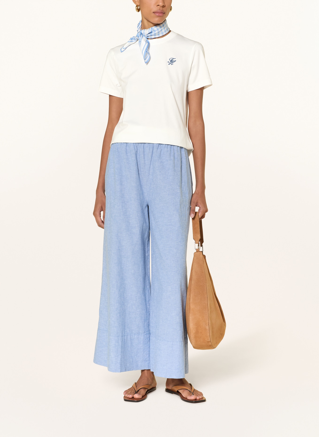 TOMMY HILFIGER T-shirt: WHITE