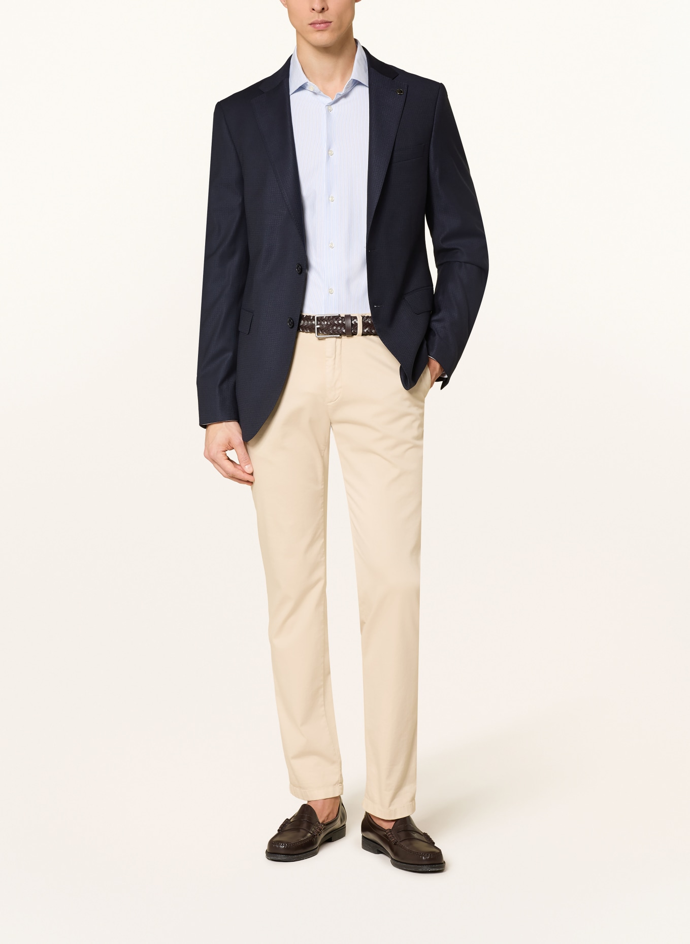 BALDESSARINI Extra slim fit suit jacket: 6300 NIGHT SKY