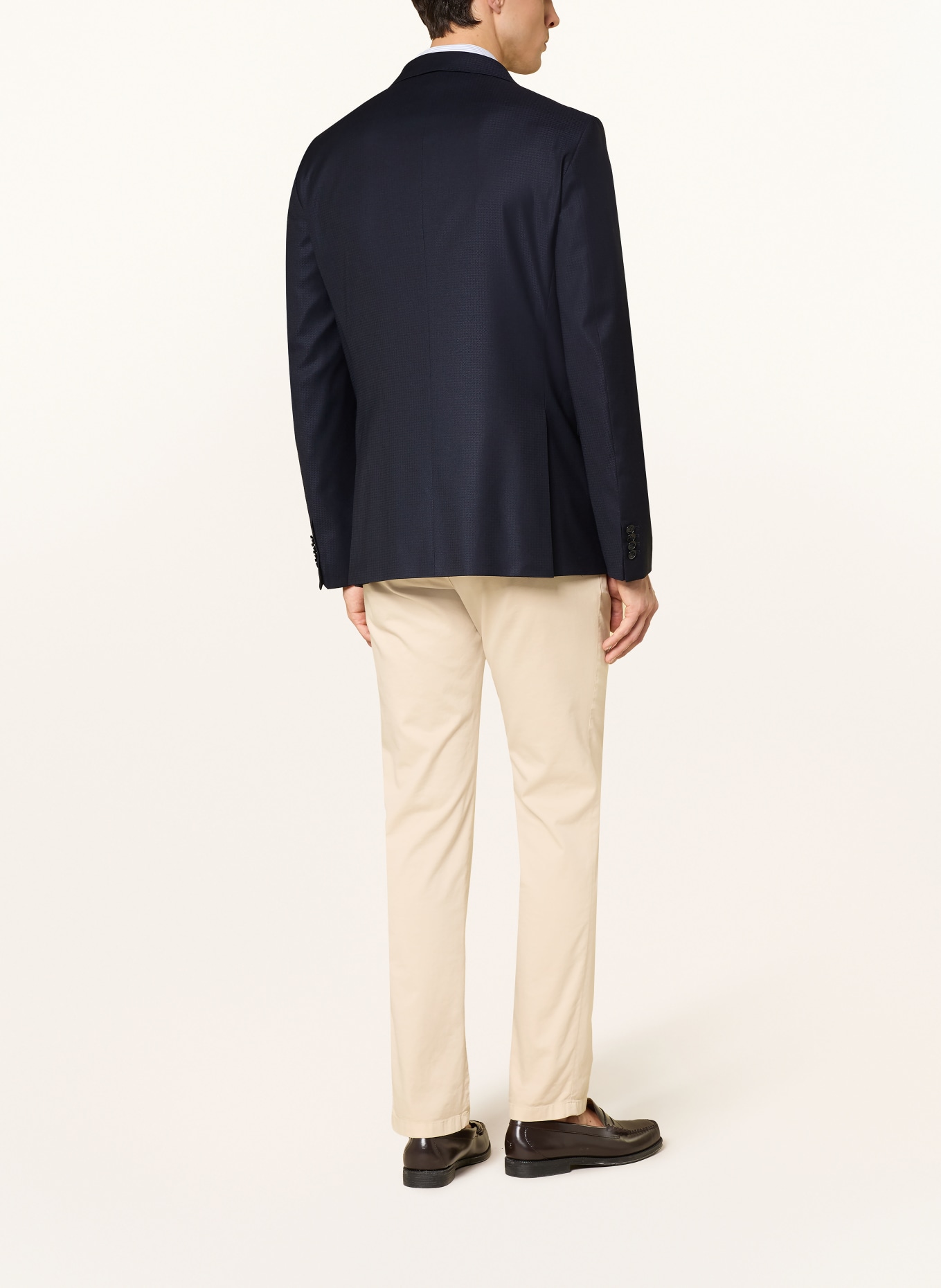 BALDESSARINI Extra slim fit suit jacket: 6300 NIGHT SKY