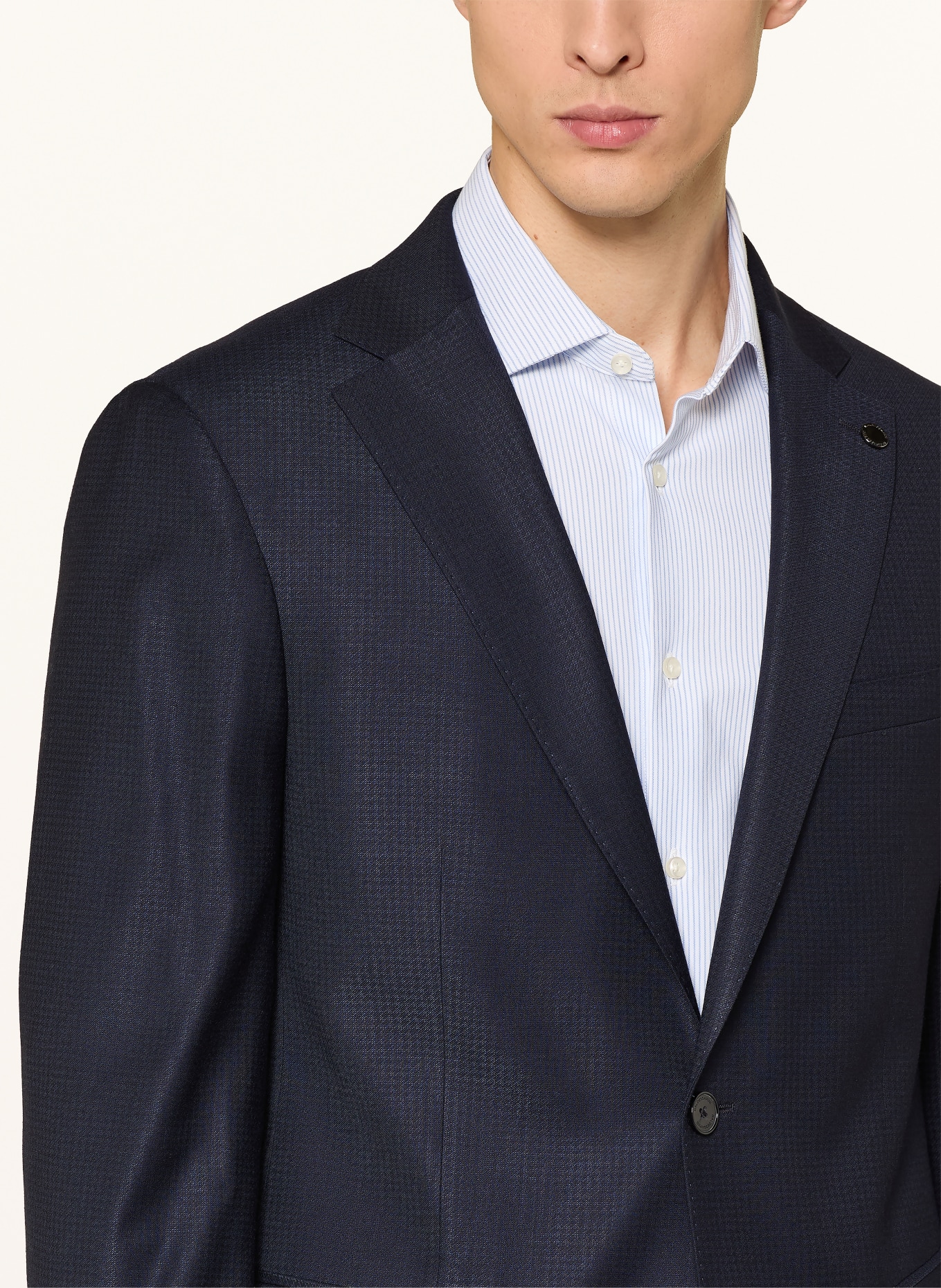 BALDESSARINI Extra slim fit suit jacket: 6300 NIGHT SKY