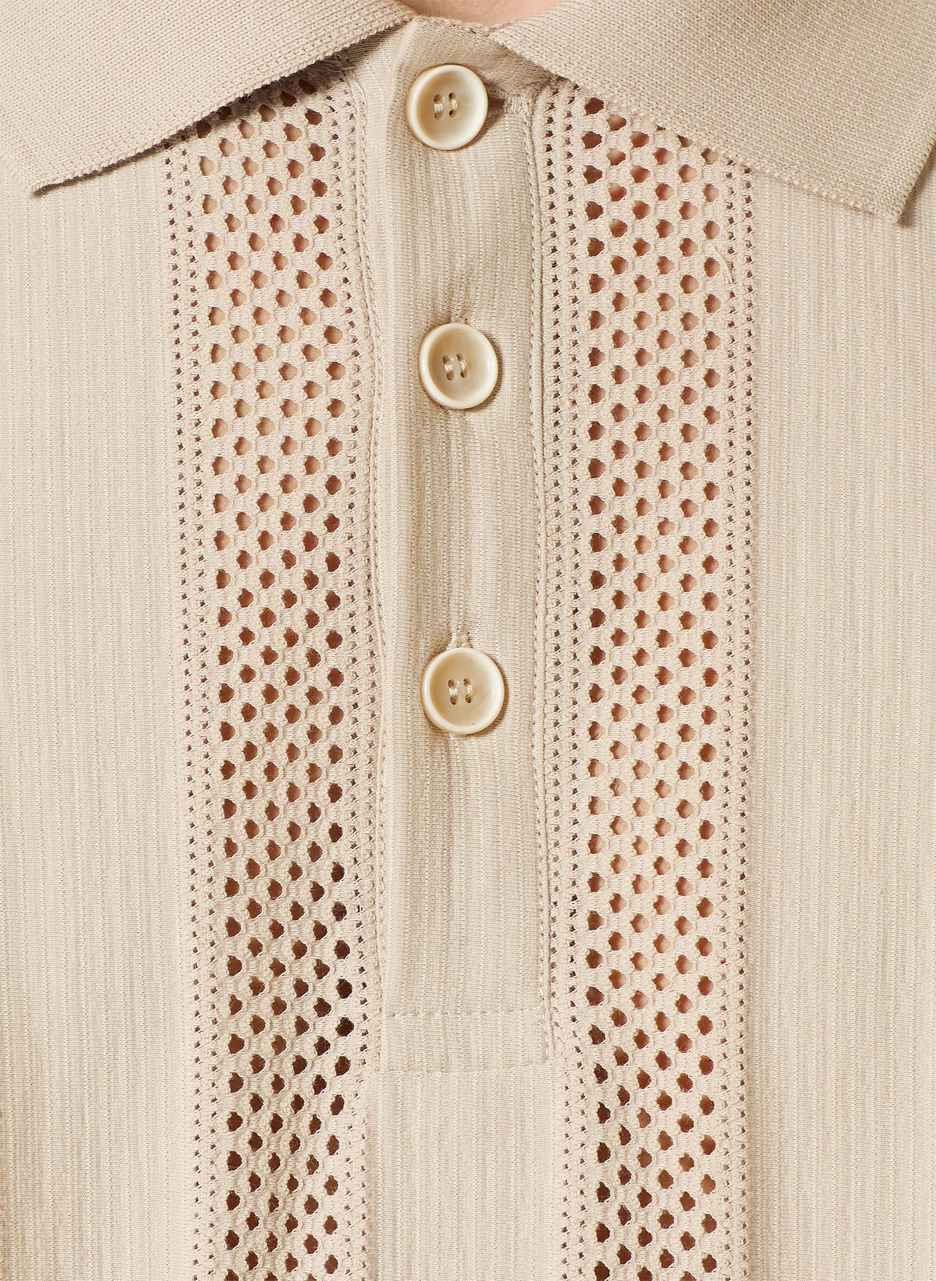 BALDESSARINI jersey polo shirt: BEIGE