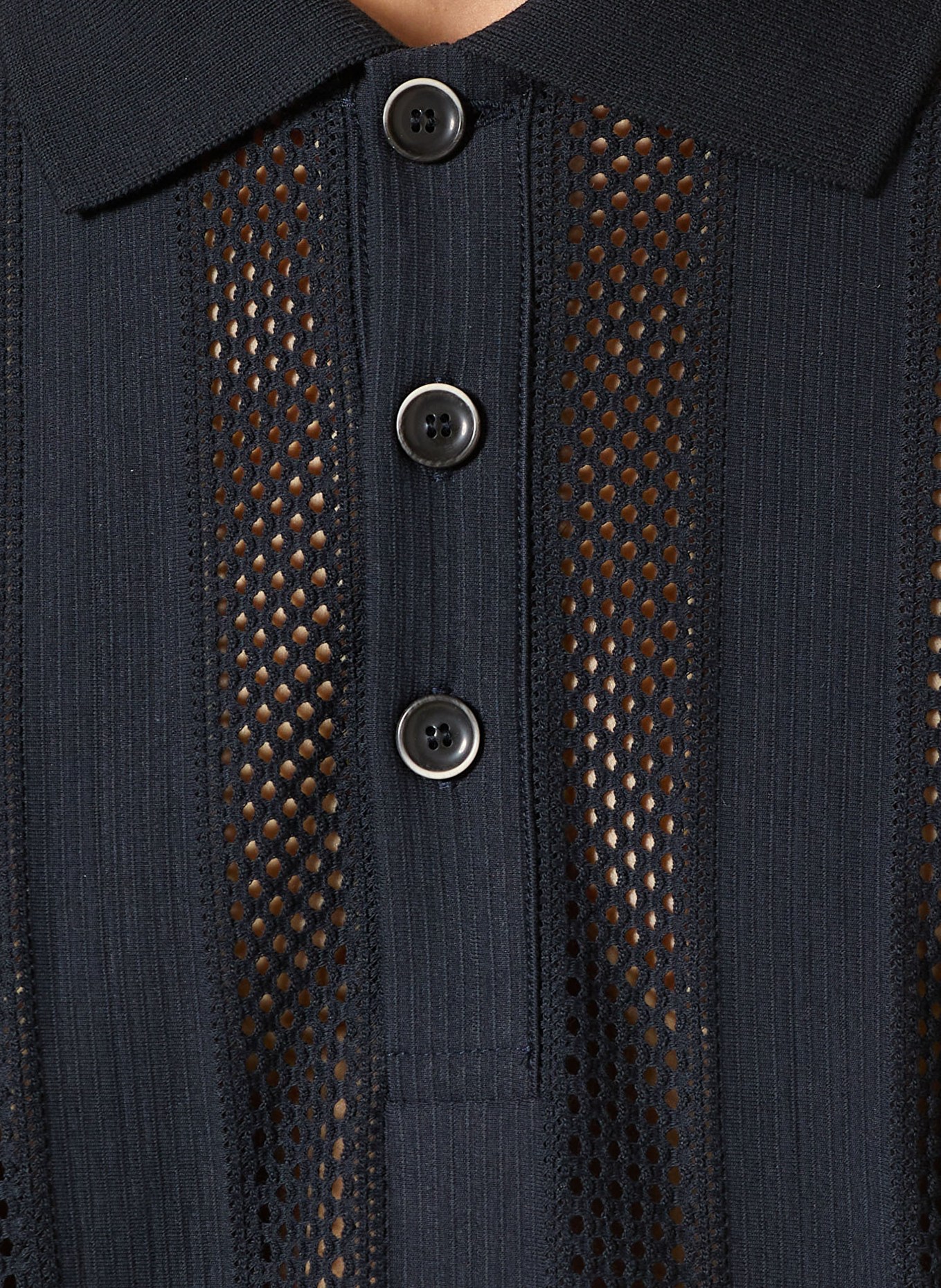 BALDESSARINI Jersey-Poloshirt: DUNKELBLAU