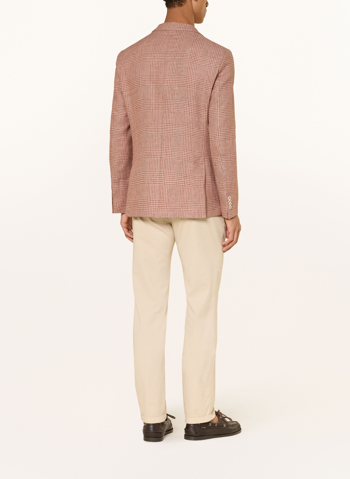 BALDESSARINI Colbert Extra Slim Fit: BEIGE / VIEUX ROSE