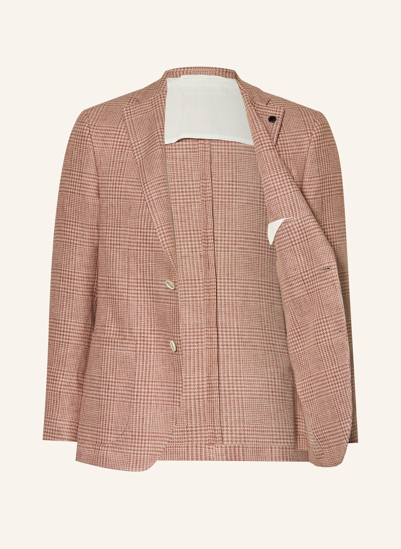 BALDESSARINI Colbert Extra Slim Fit: BEIGE / VIEUX ROSE