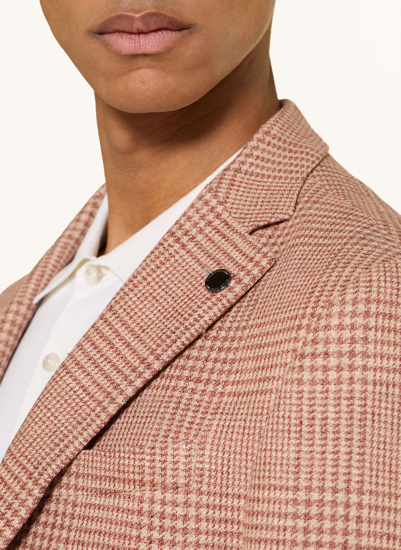 BALDESSARINI Colbert Extra Slim Fit: BEIGE / VIEUX ROSE