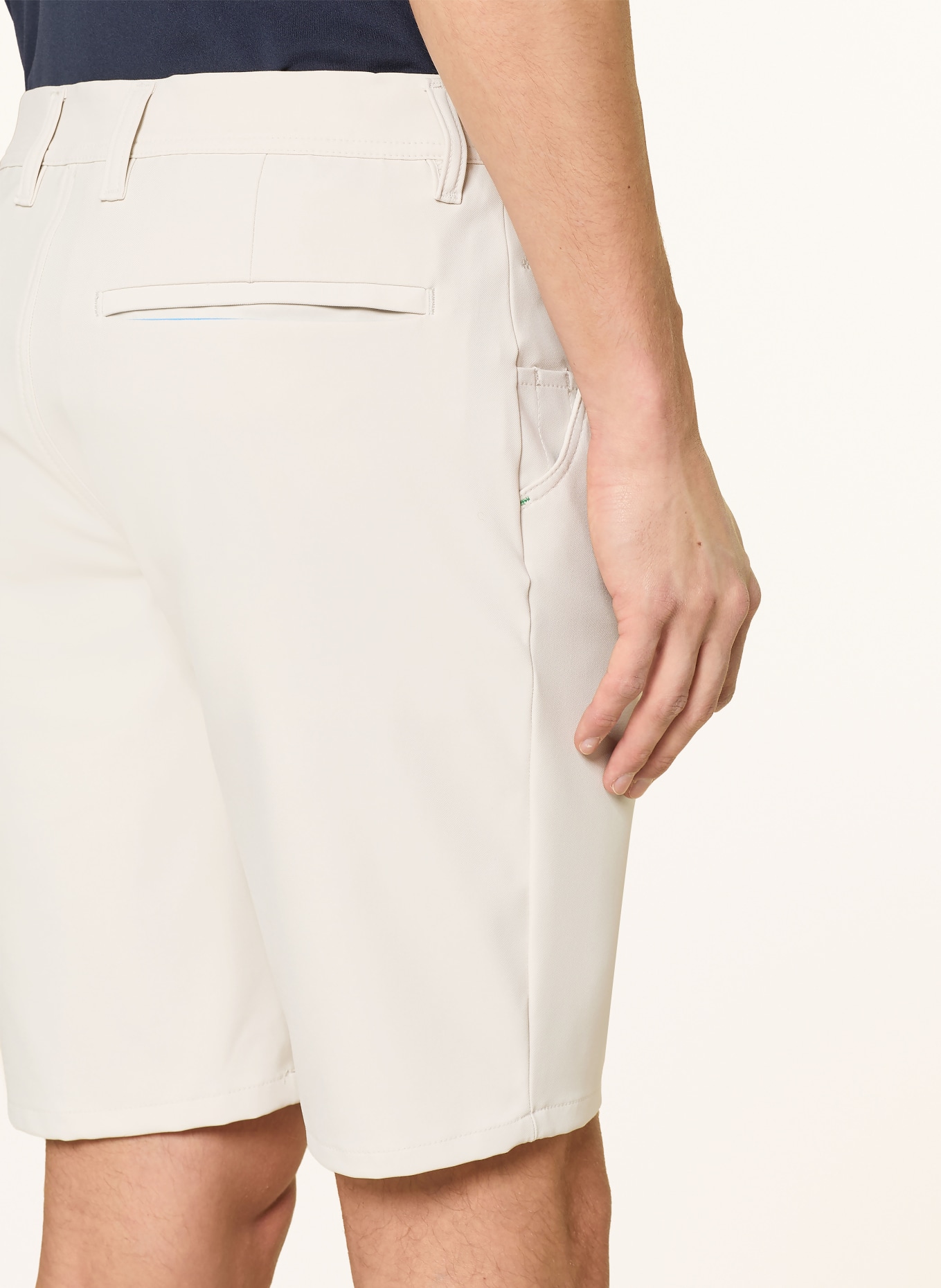 ALBERTO EARNIE golf shorts: CREAM