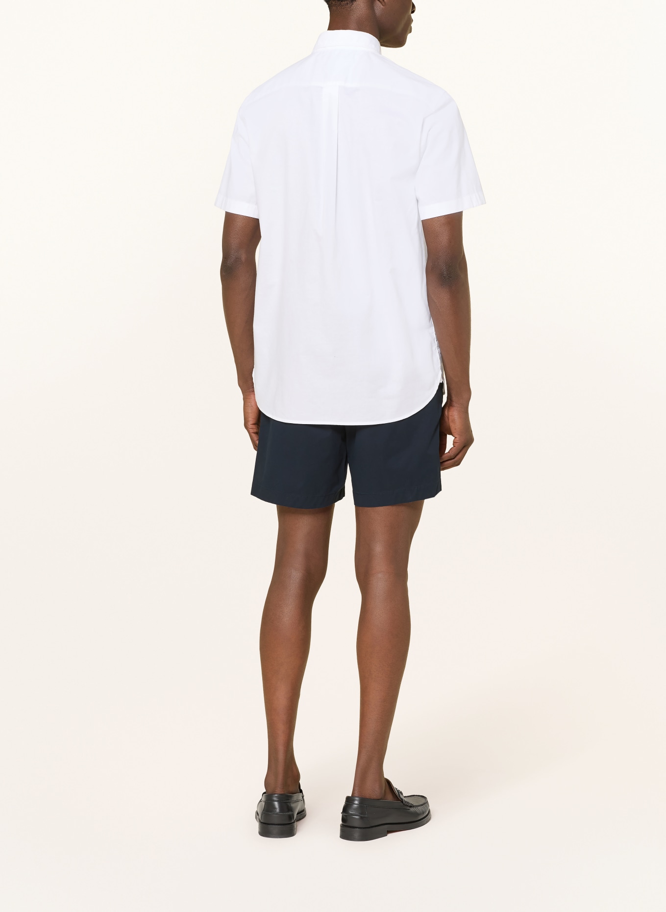 TOMMY HILFIGER Kurzarm-Hemd Regular Fit: WEISS