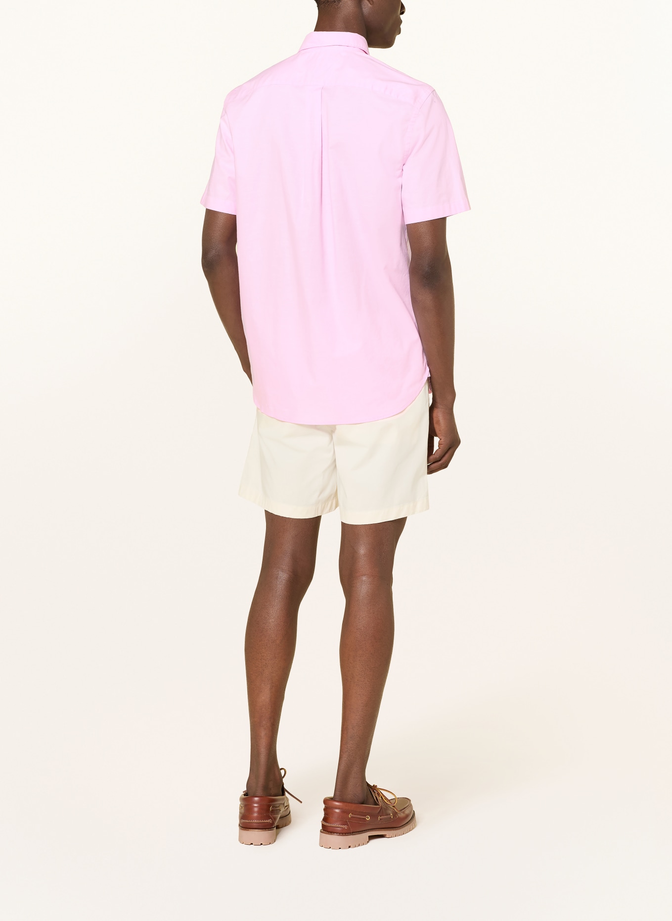 TOMMY HILFIGER Kurzarm-Hemd Regular Fit: ROSA