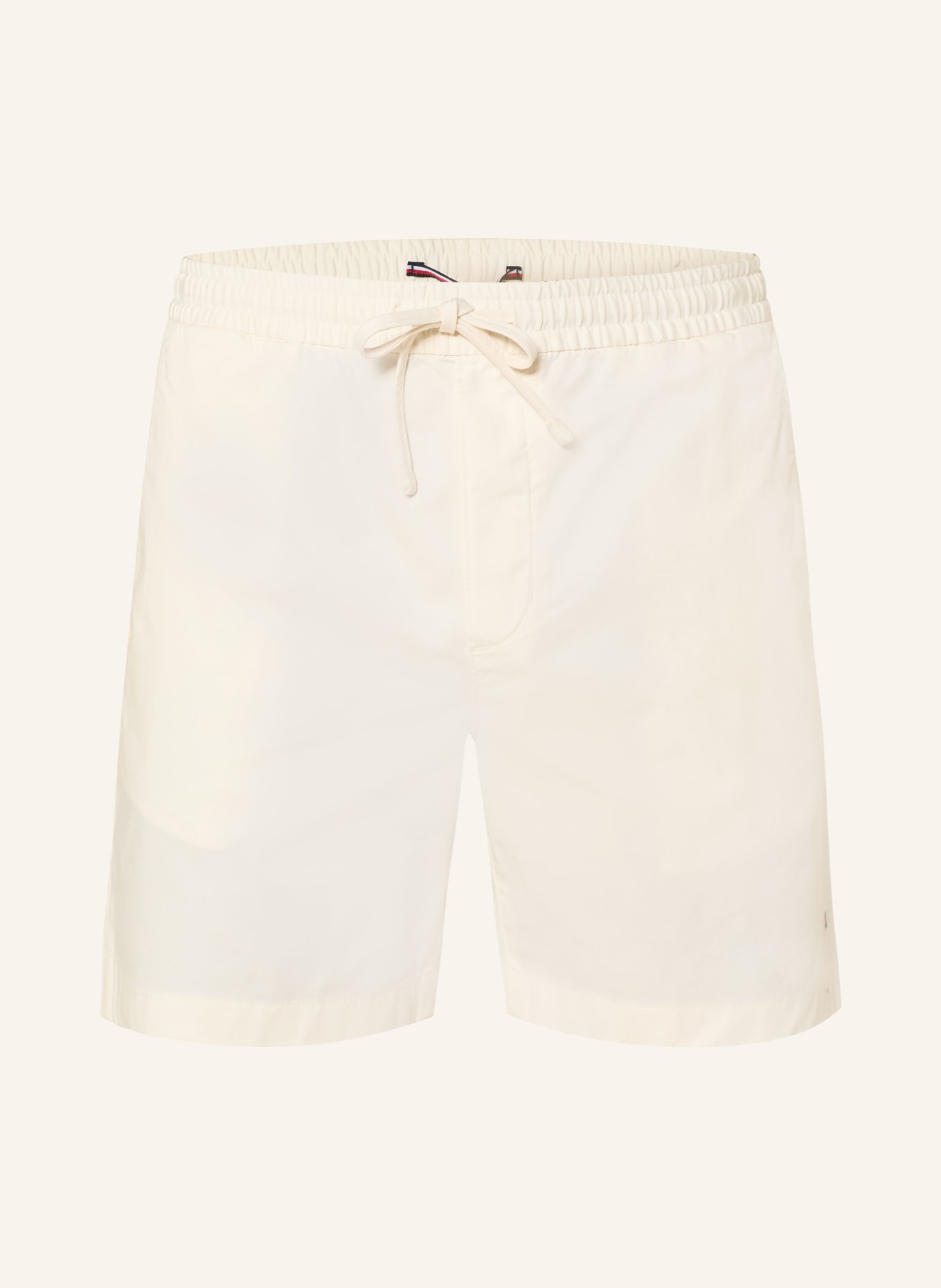 TOMMY HILFIGER Shorts DOVER Regular Fit: CREME