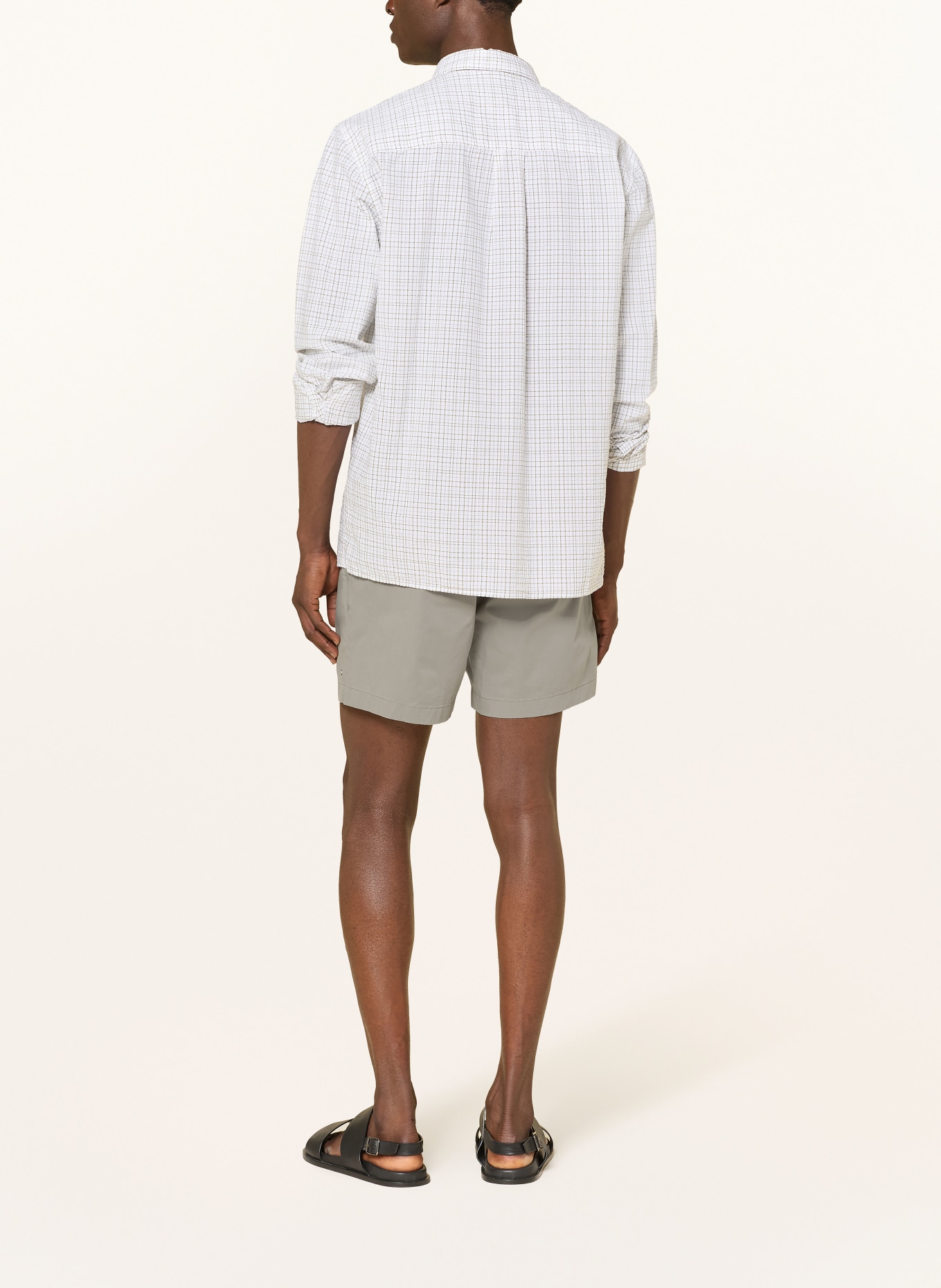 TOMMY HILFIGER Shorts DOVER Regular Fit: GRAU