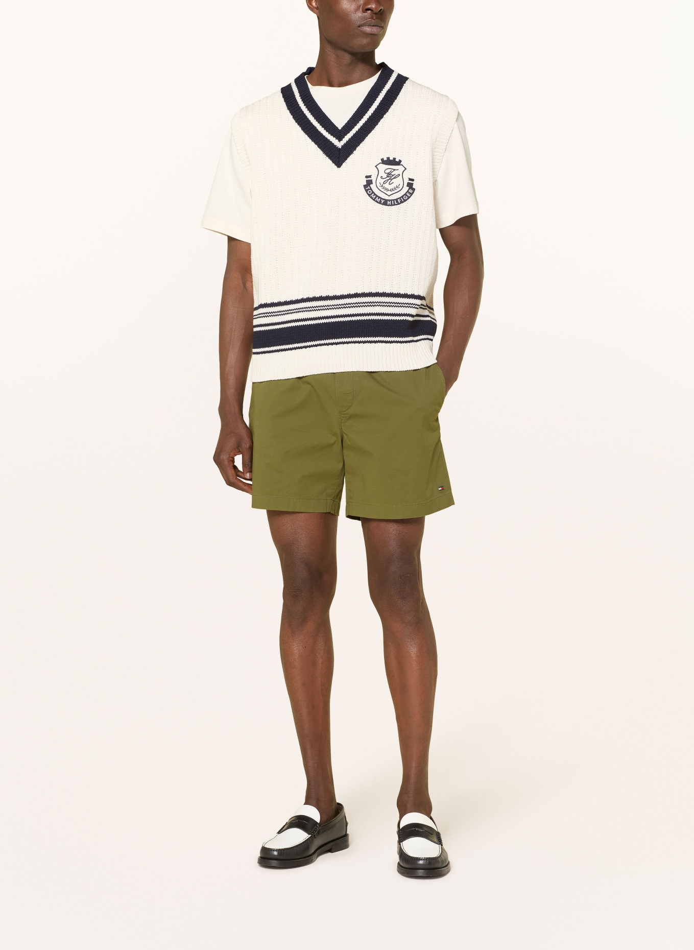 TOMMY HILFIGER Shorts DOVER Regular Fit: OLIV