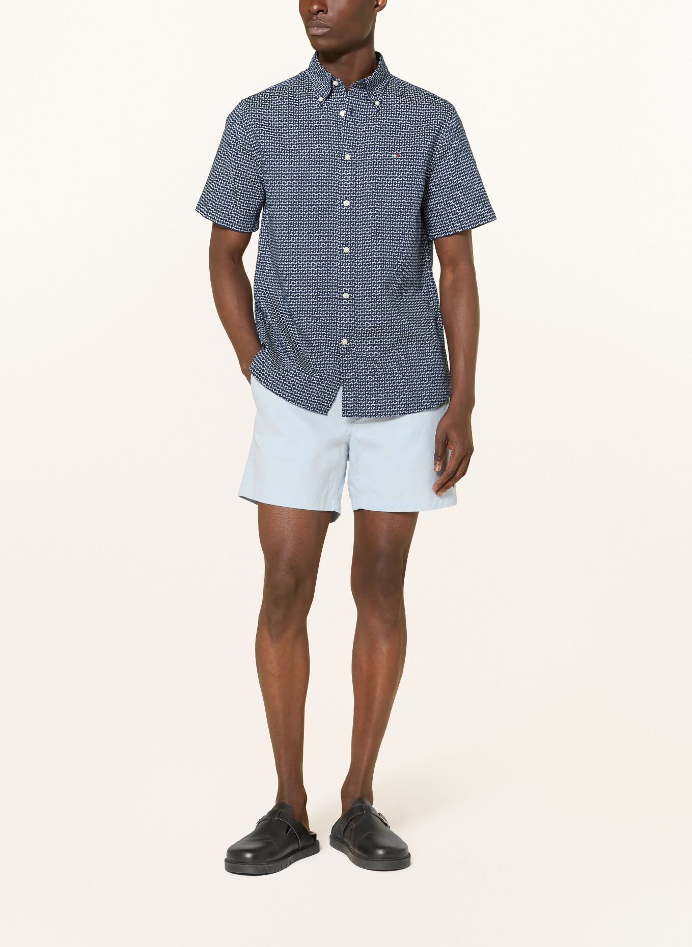 TOMMY HILFIGER Shorts DOVER Regular Fit: HELLBLAU