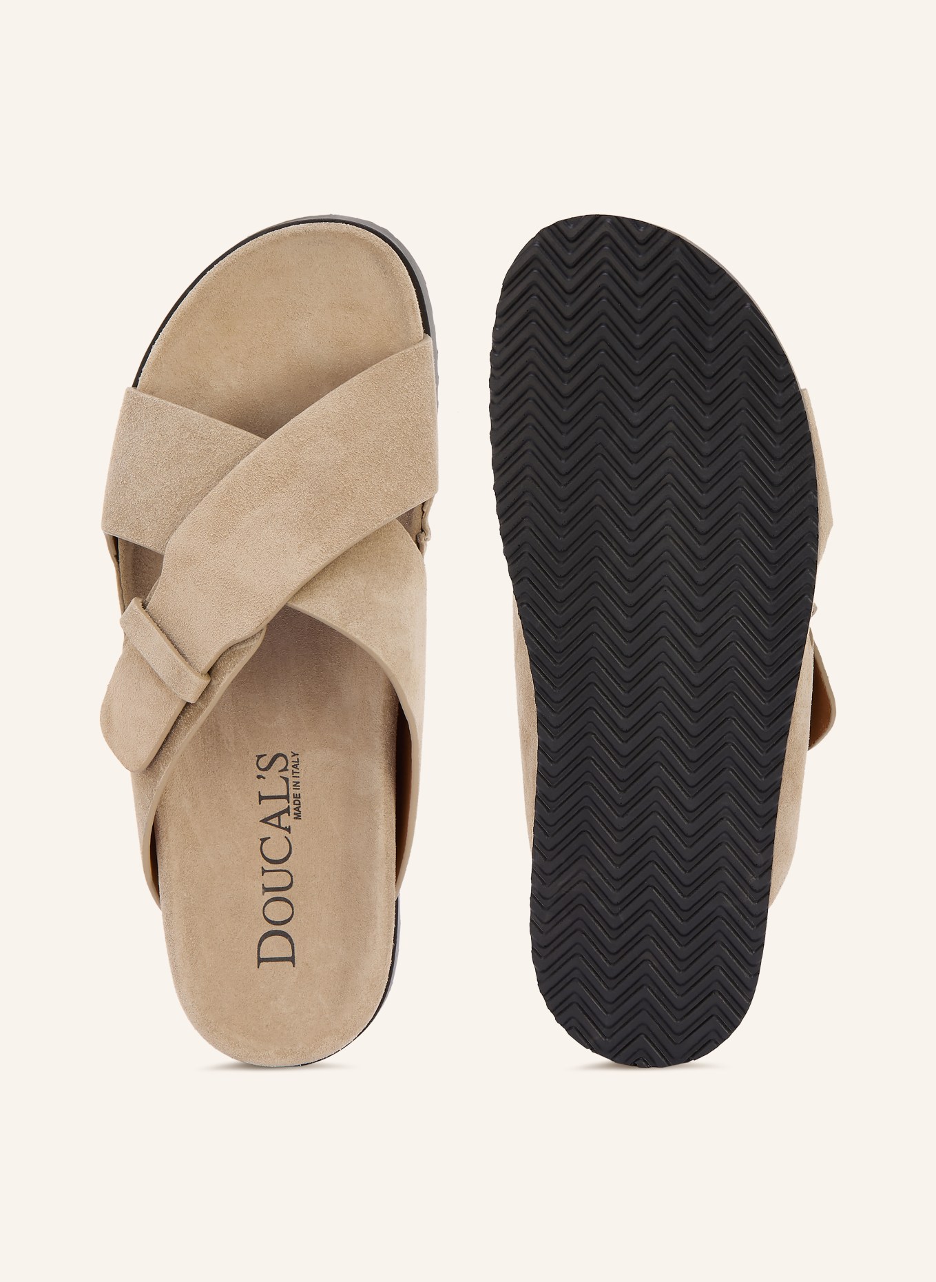 DOUCAL'S AKARI Mules: BEIGE